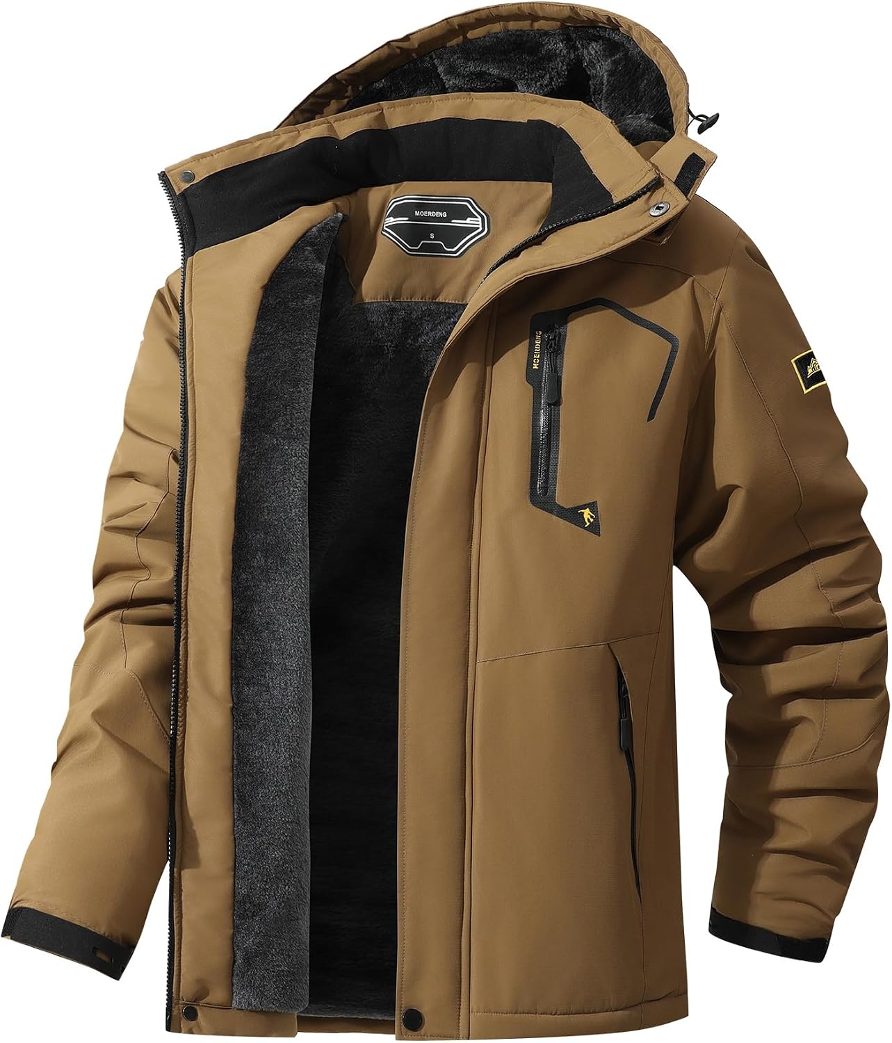 Detalle 2 de MAOYSSEN Men's Ski Jacket 1️⃣0K Waterproof