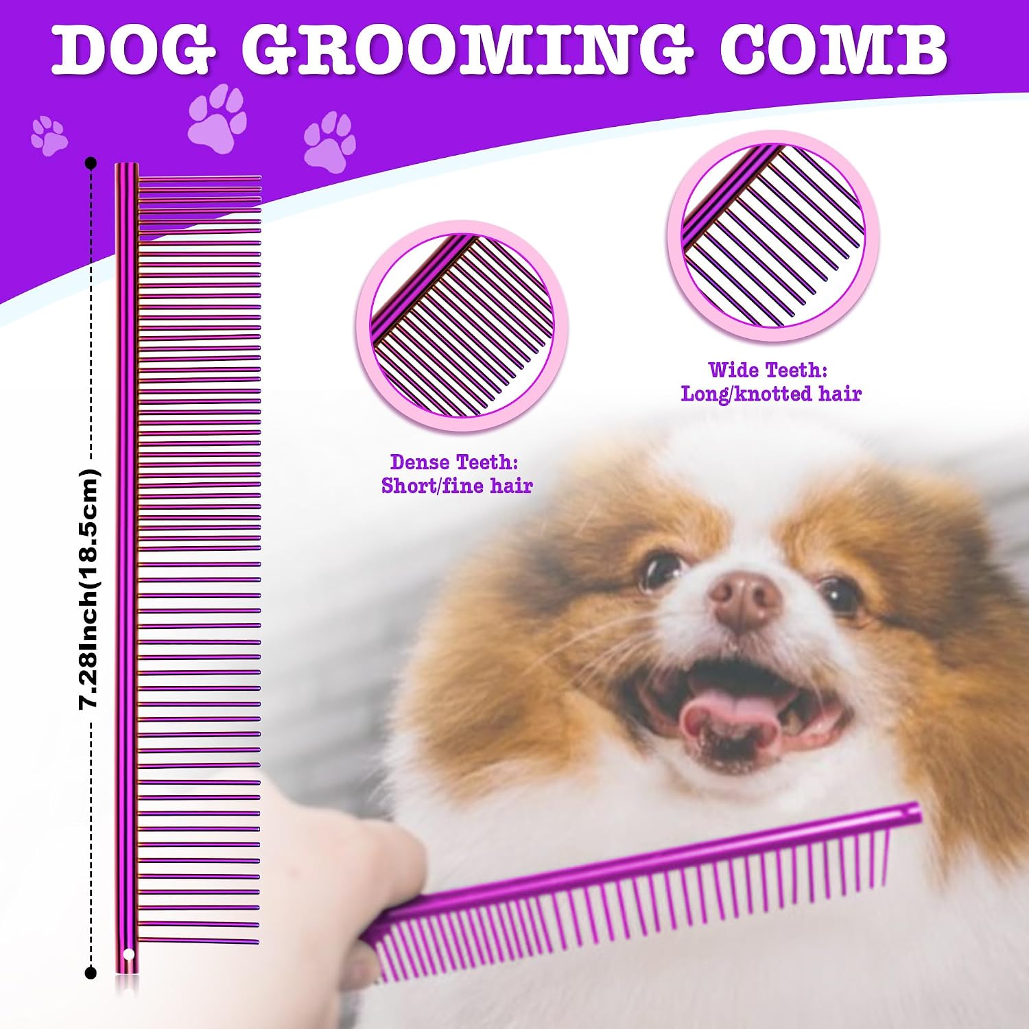 Thumbnail 5 de Dream Reach 7" Dog Grooming Scissors Kit — professional set ✂