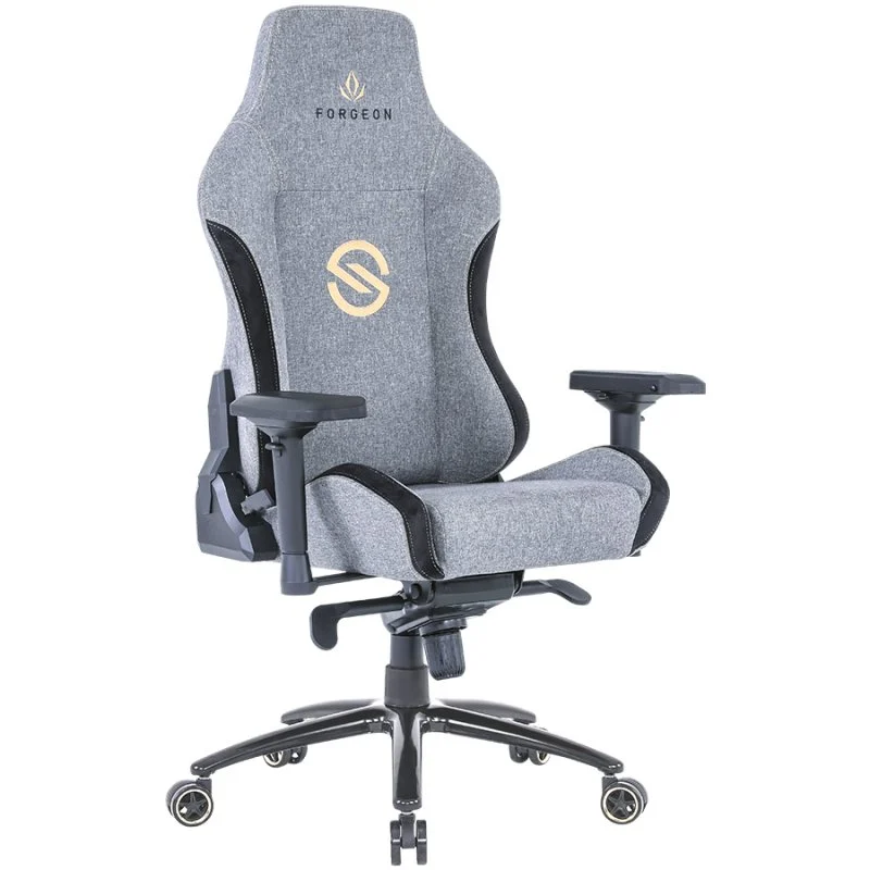 Detalle de Forgeon Spica Fabric silla gaming gris