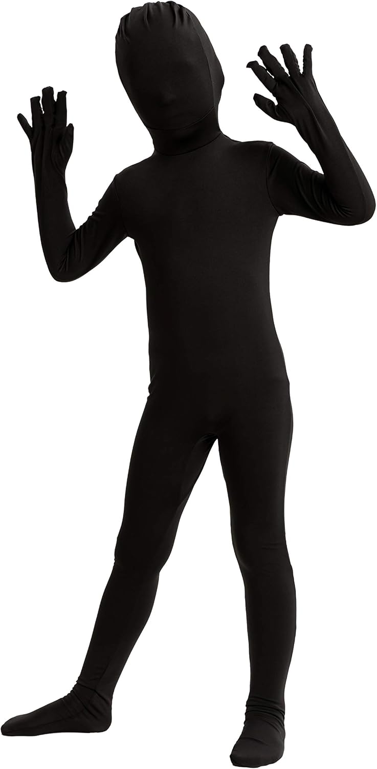Detalle de Spooktacular Creations Boy Shadow Costume, Kids’ Stretchy Halloween Bodysuit