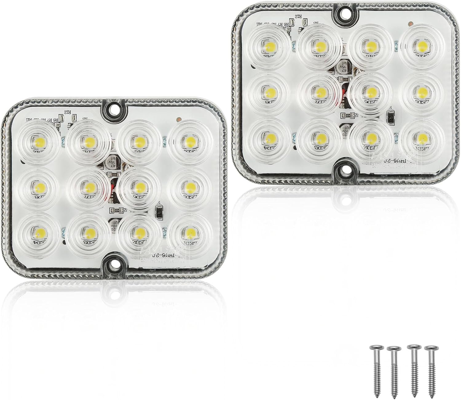 Thumbnail 6 de ETUKER 2x LED Licence Plate Lights