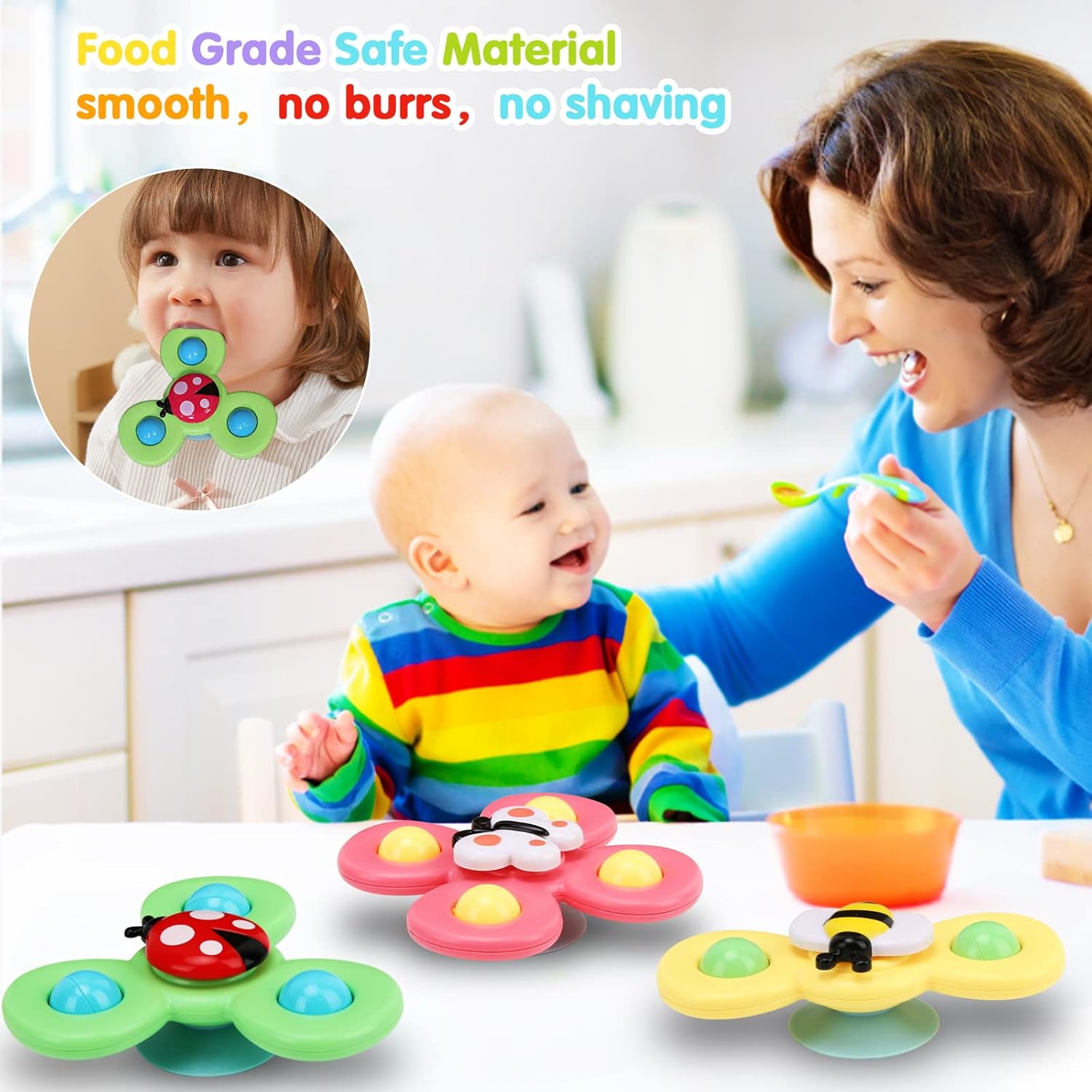 Thumbnail 1 de Yumuwind Suction Spinners Baby Toy 1+
