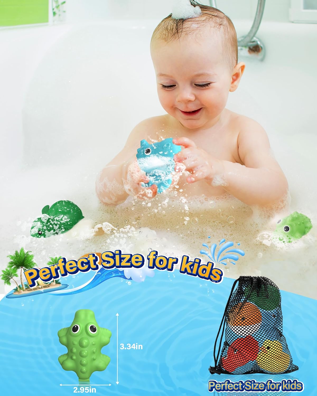 Detalle 2 de KOKODI 4PCS Reusable Water Balloons: Self-Sealing Silicone Fun for Summer