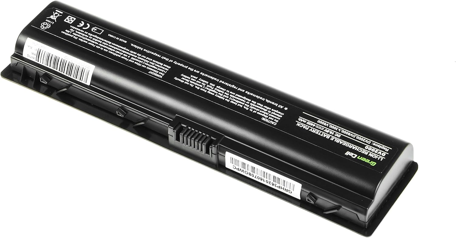 Detalle de Green Cell S Serie HSTNN-DB42 laptopbatteri, 4400 mAh, 10,8 V, 6 celler