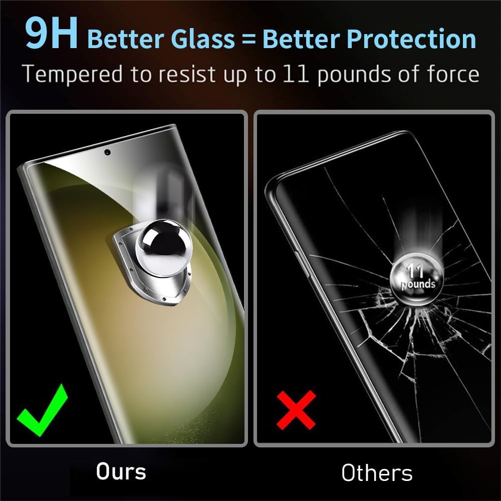 Thumbnail 2 de Galaxy S23 Ultra Screen Protector 3 Pack