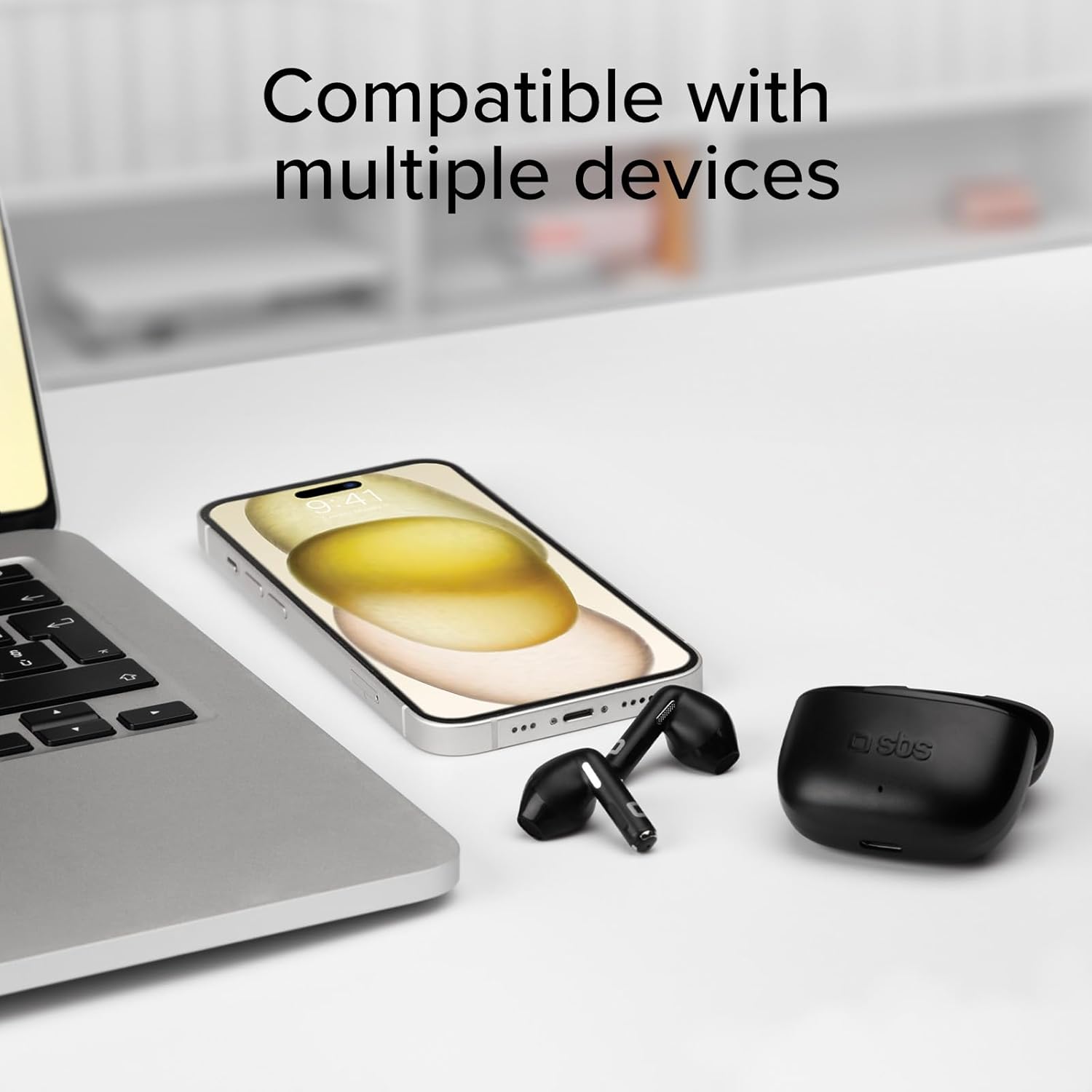 Detalle 2 de SBS Go Pods TWS 12 Ore Cuffie True Wireless