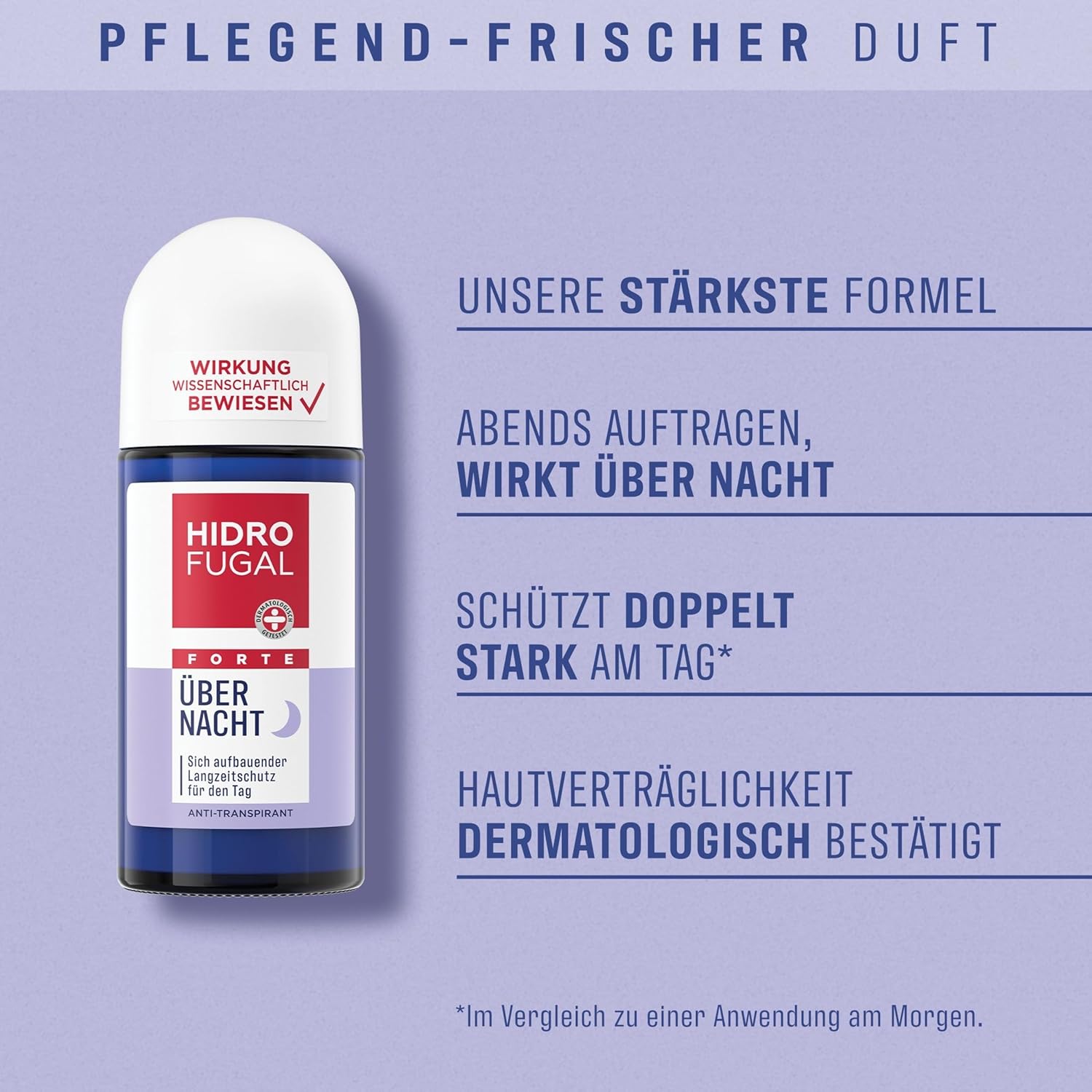 Thumbnail 1 de Hidrofugal FORTE Über Nacht Roll-on von Beiersdorf – Anti-Transpirant für die Abendanwendung (50 ml)