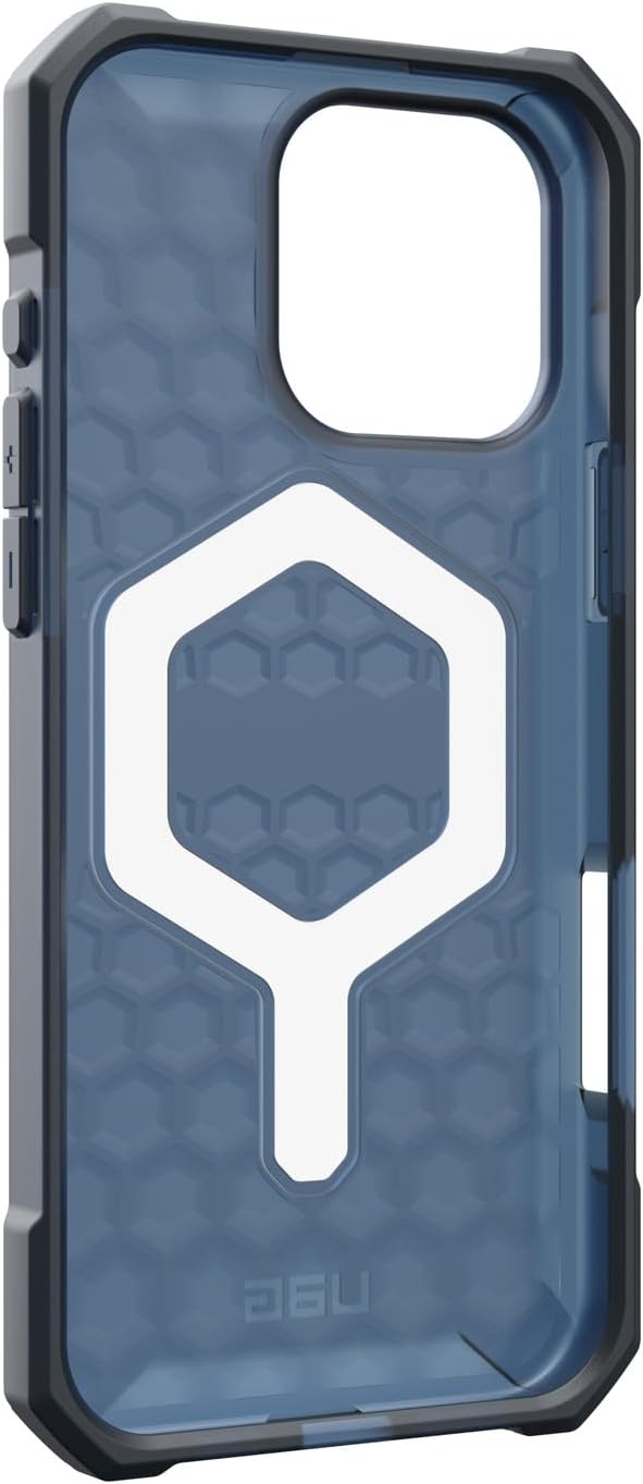 Detalle de URBAN ARMOR GEAR UAG-IPH24LA-EMS-CB iPhone 16 Pro Max用耐衝撃ケース、MagSafe対応・クラウドブルー