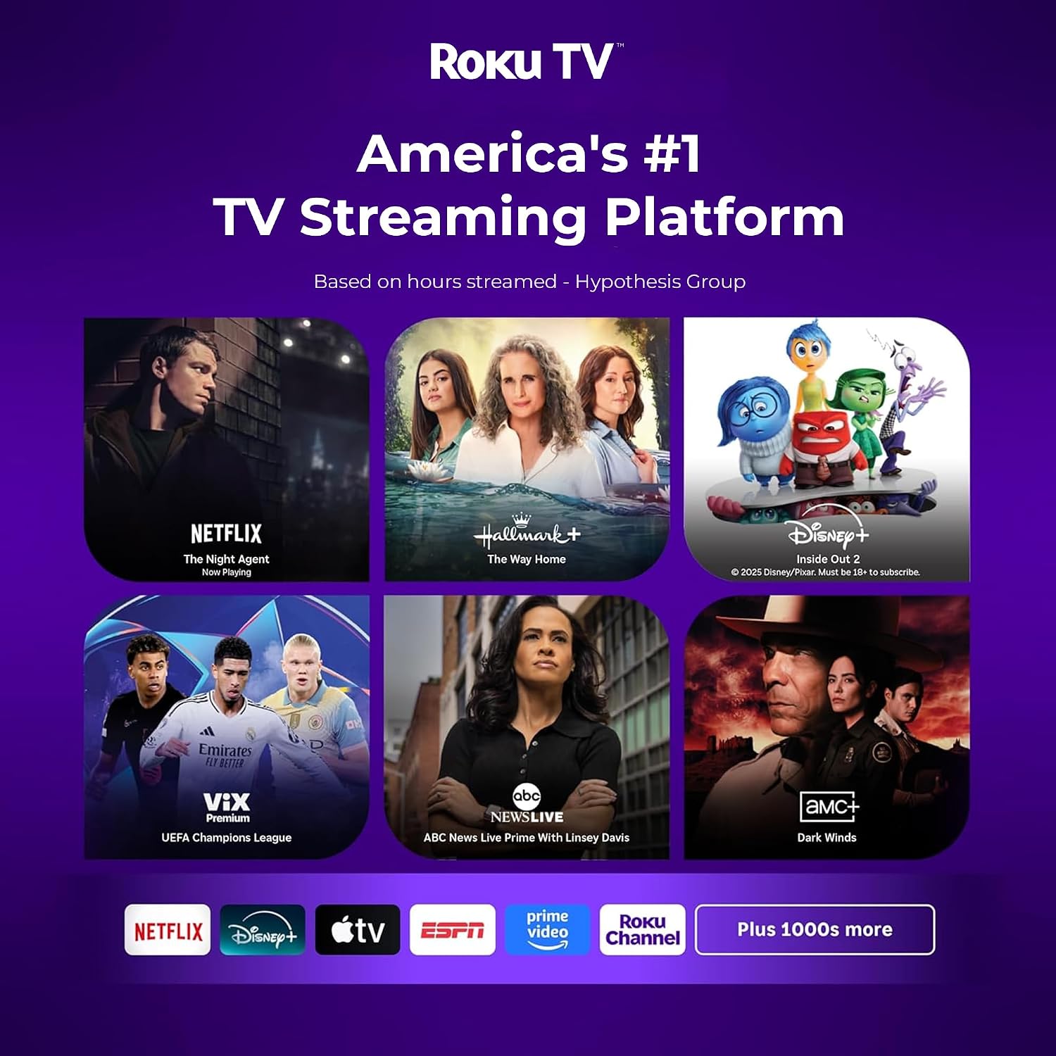 Detalle de ELEPHAS Roku TV Smart Projector, 1280 x 720, Wi-Fi and Bluetooth