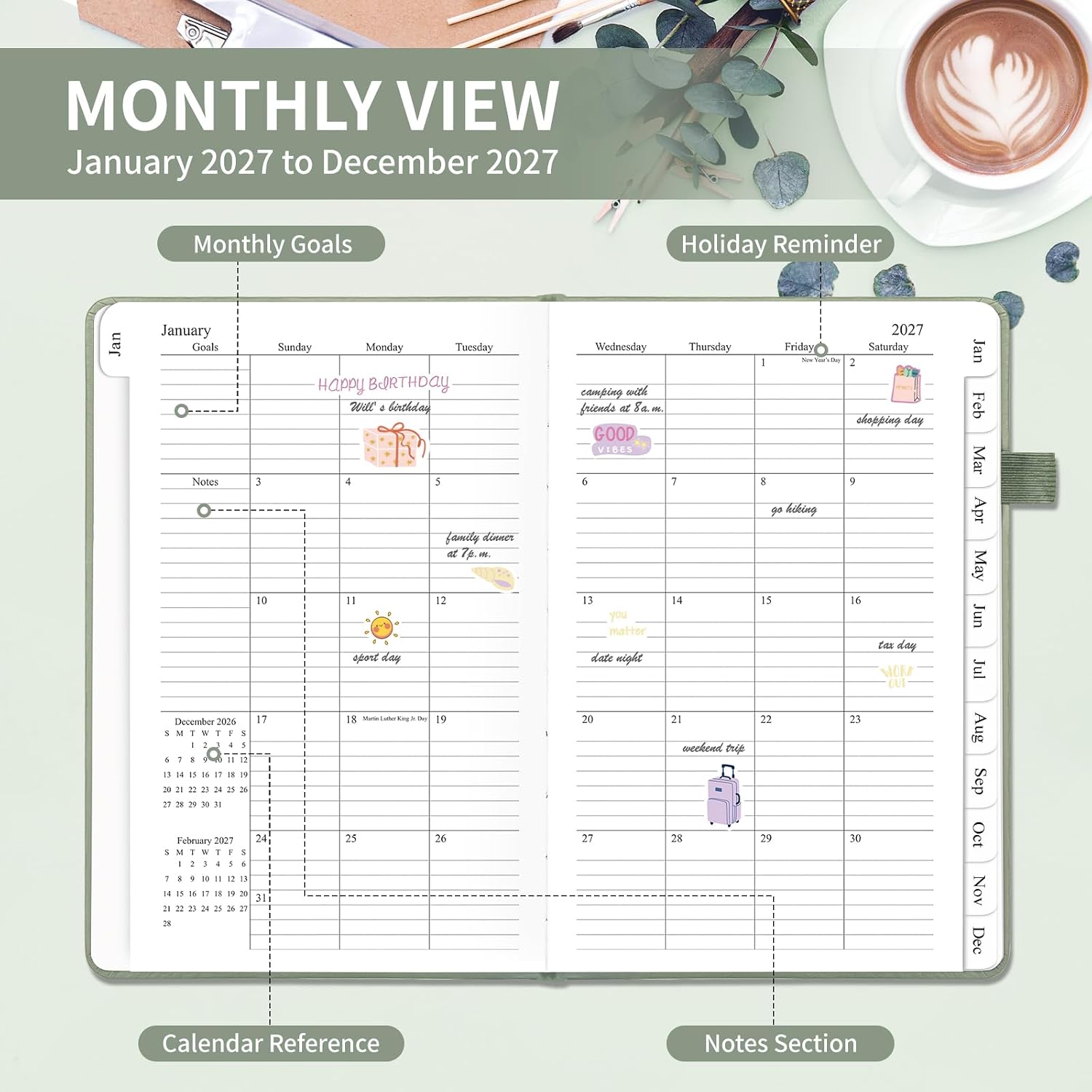 Detalle de 2027 Planner, A5