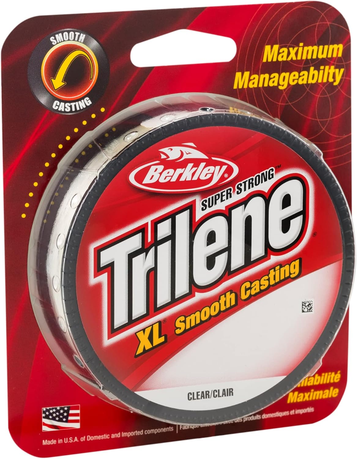 Detalle 2 de BERKLEY Trilene - Lenza da Pesca Trasparente 11,3 kg: forza e scorrevolezza per molte tecniche