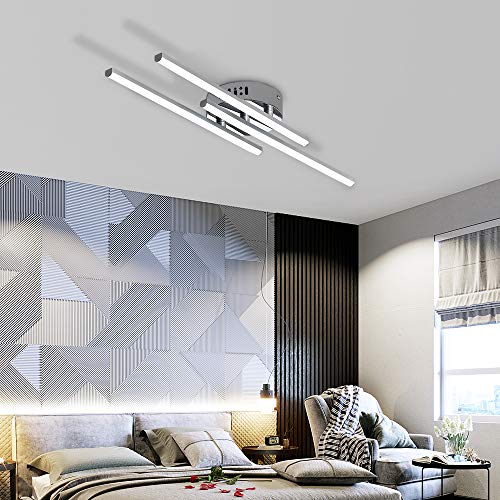 Thumbnail 6 de Comely Plafoniera LED Soffitto 18W – Bianco Freddo 6500K, design moderno in metallo spazzolato