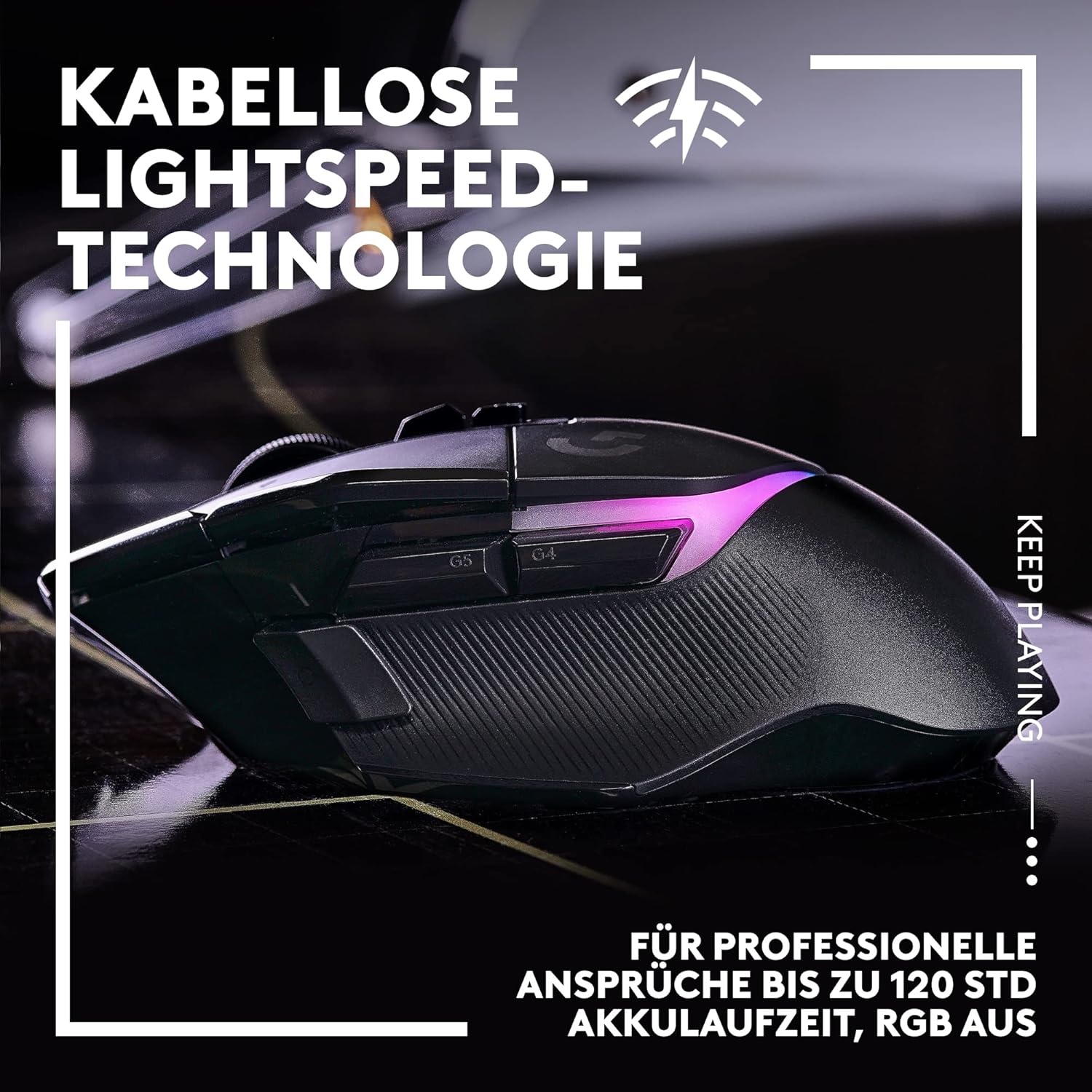 Thumbnail 2 de Logitech G502 X PLUS LIGHTSPEED Gaming-Maus