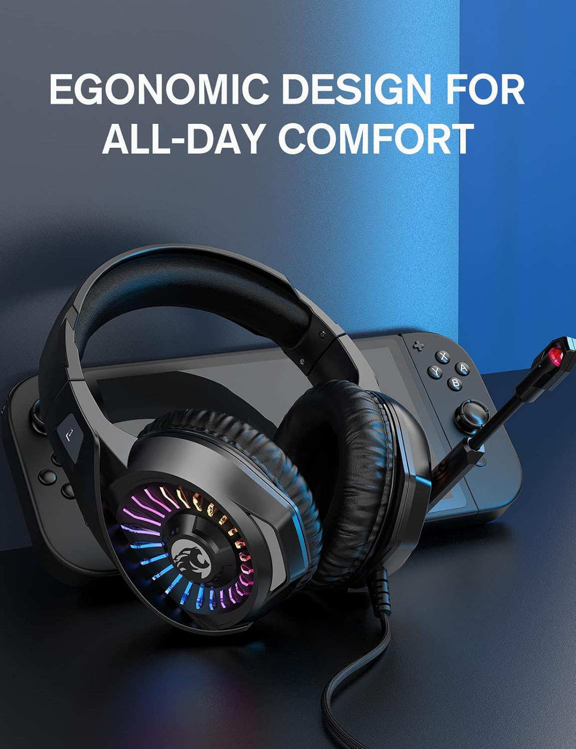 Thumbnail 3 de ZIUMIER Gaming Headset 7.1 Surround