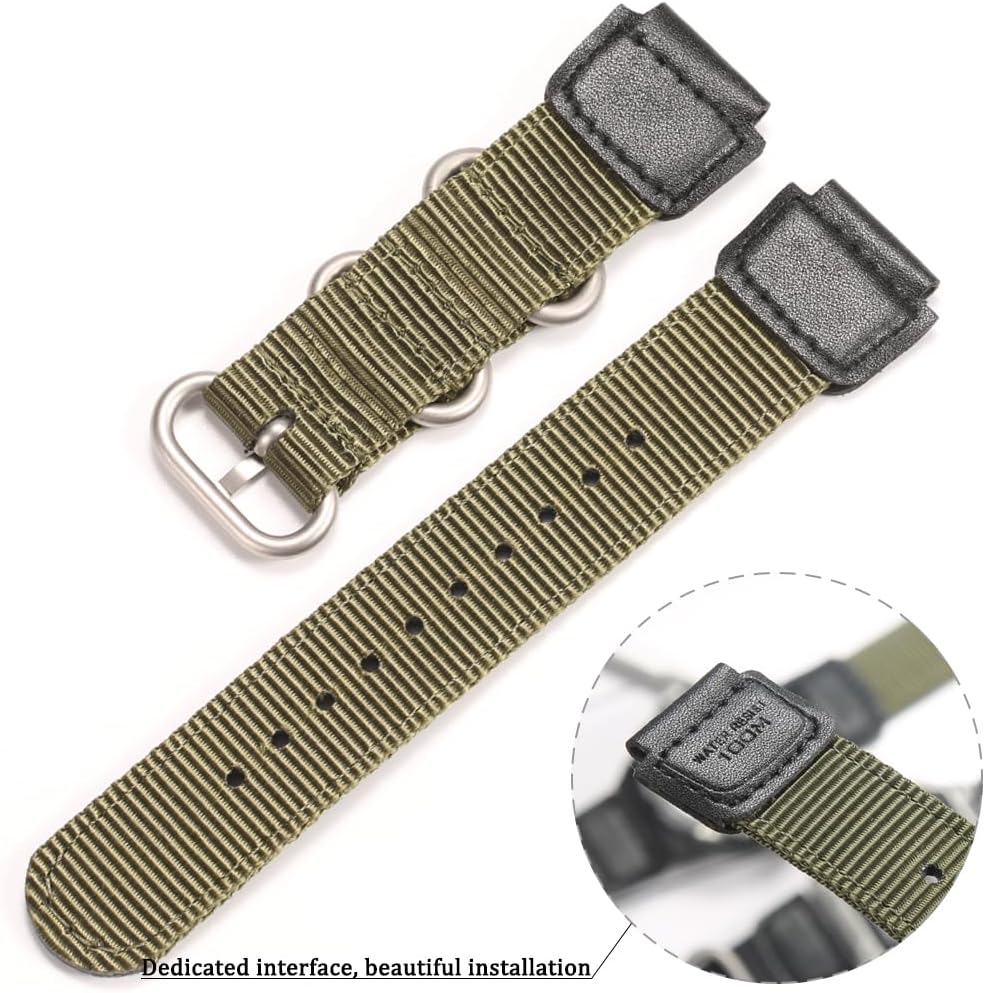 Thumbnail 3 de XBHSW Nylon Armband Casio 18 mm