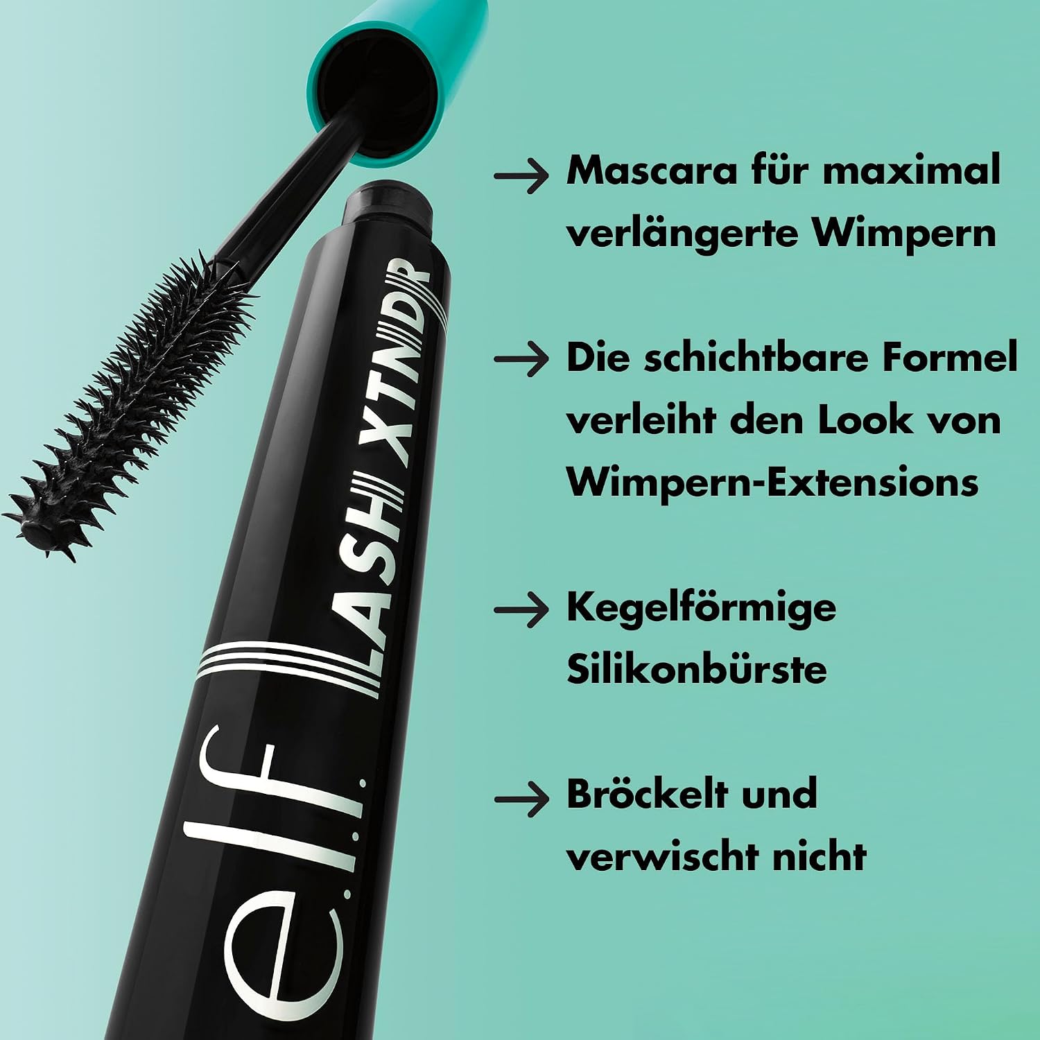 Thumbnail 3 de Lash XTNDR Mascara – verlängernde Tubing-Mascarastyle mit silikonspitz zulaufender Bürste