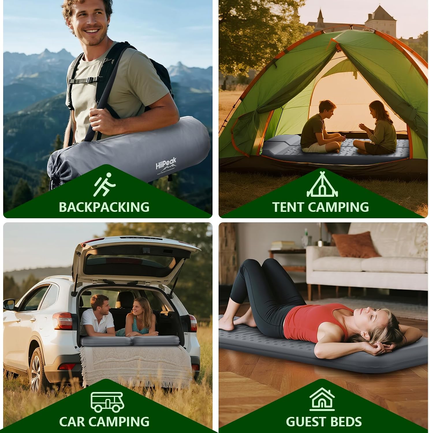 Thumbnail 6 de HiiPeak Memory Sleeping Pad 9.5 R-Value