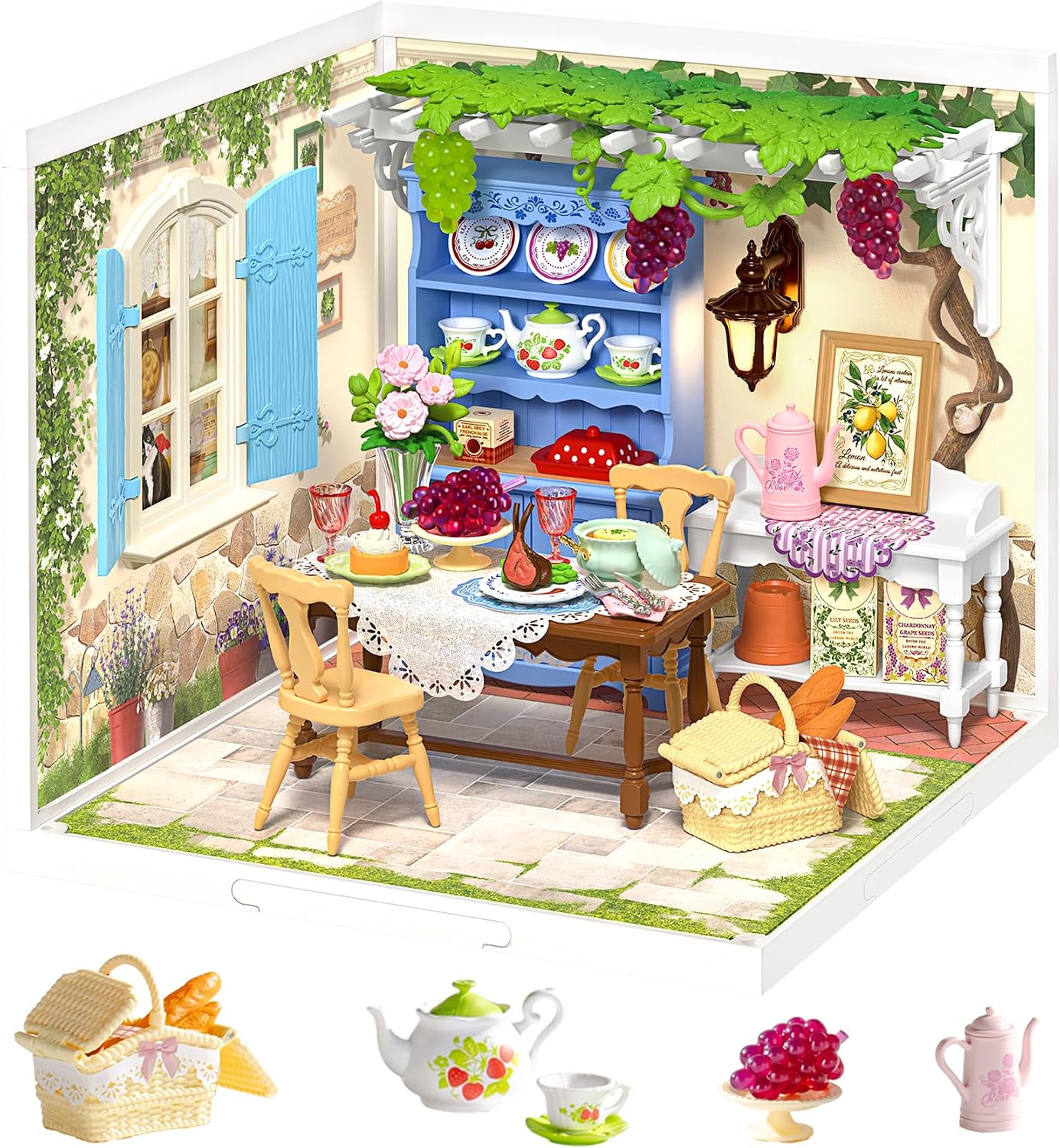 Detalle de Rolife Super Creator Midsummer Dream Yard DIY Haus