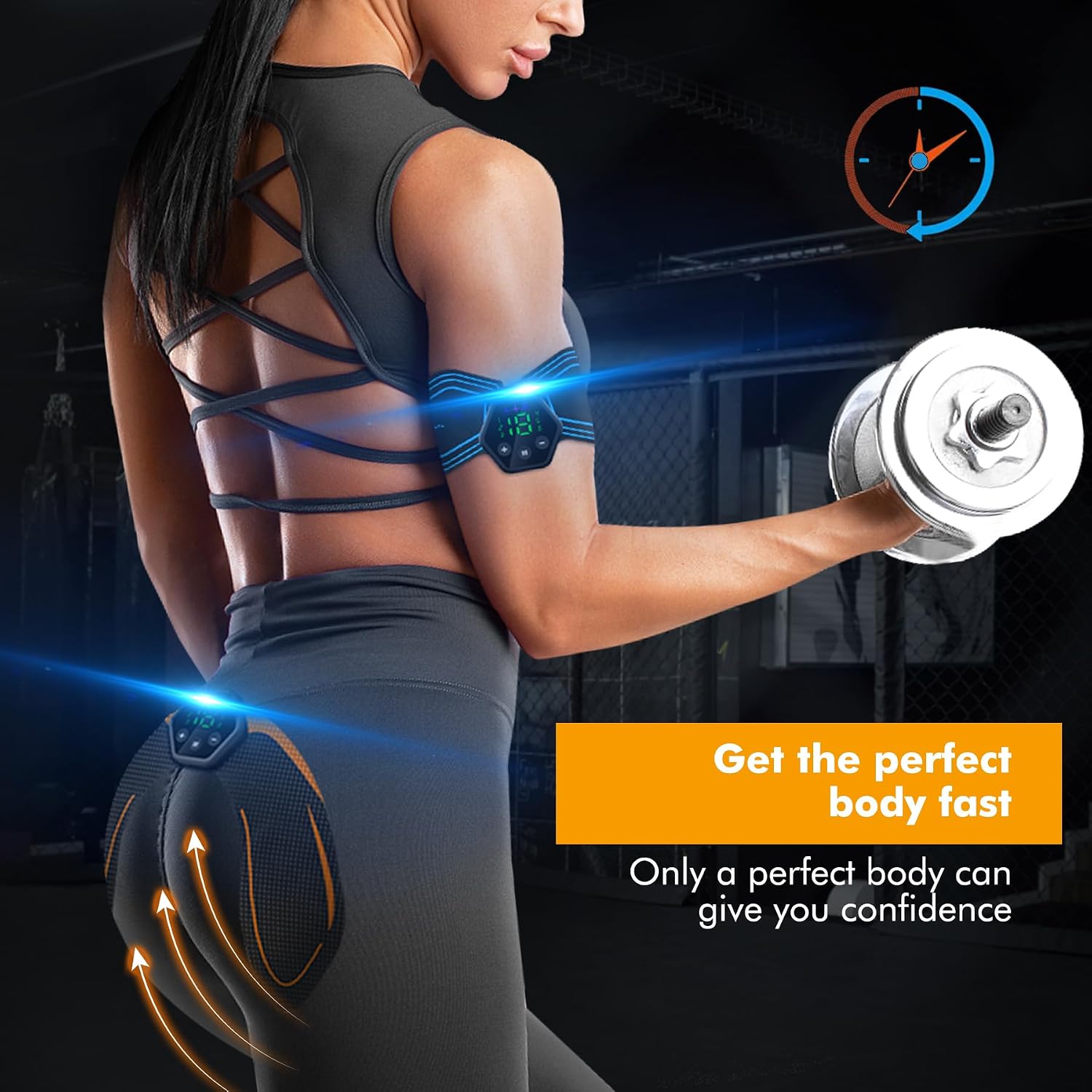 Detalle de iWarmbase EMS Muscle Stimulator | Ab Trainer and Full Body Toning Belt