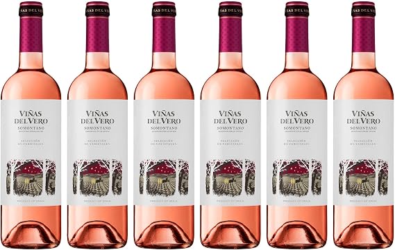 Viñas Del Vero Rosado Merlot Tempranillo 🍷 6x750ml