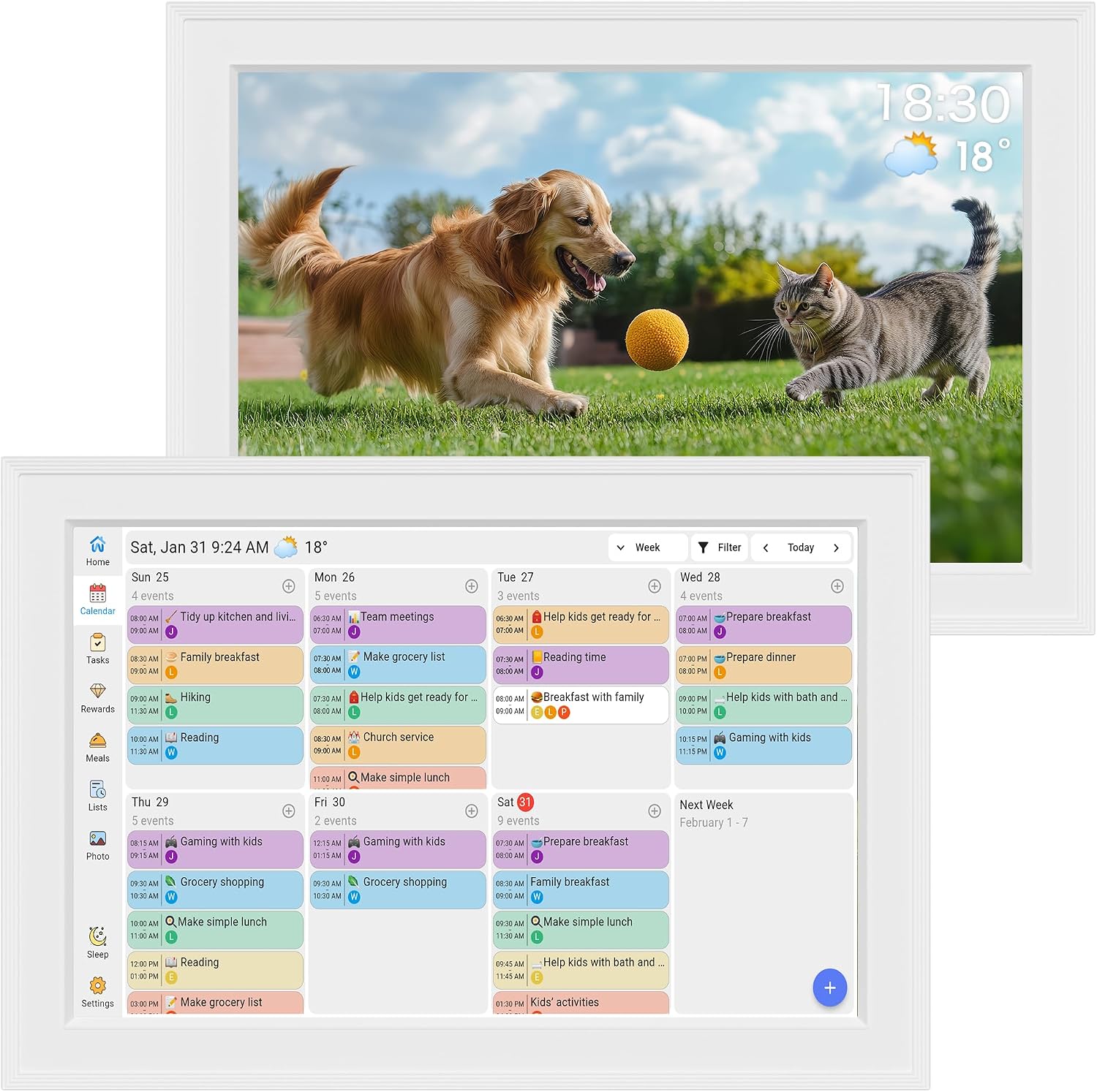 Detalle de Digital Calendar 10.1-inch Smart Wall Planner