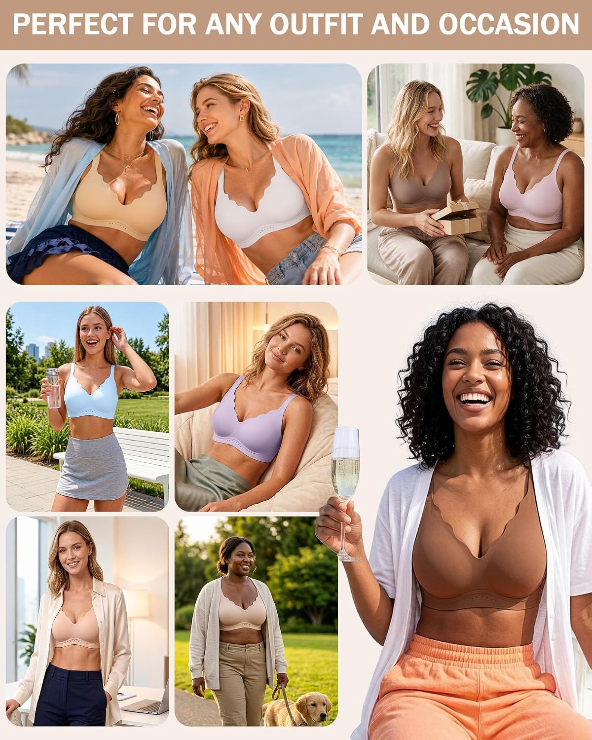 Thumbnail 5 de HORISUN Wireless Bra, Seamless