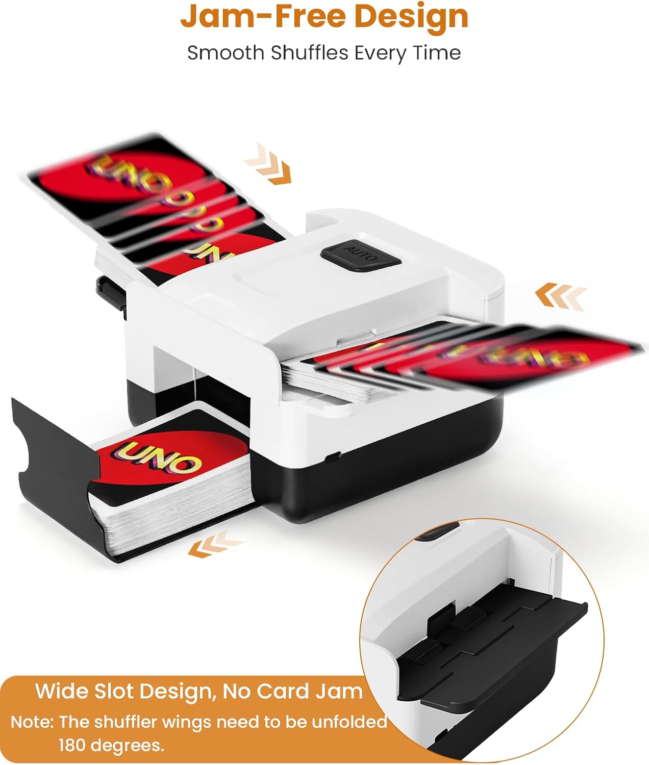 Detalle 2 de linkbolt Automatic Card Shuffler 2000mAh