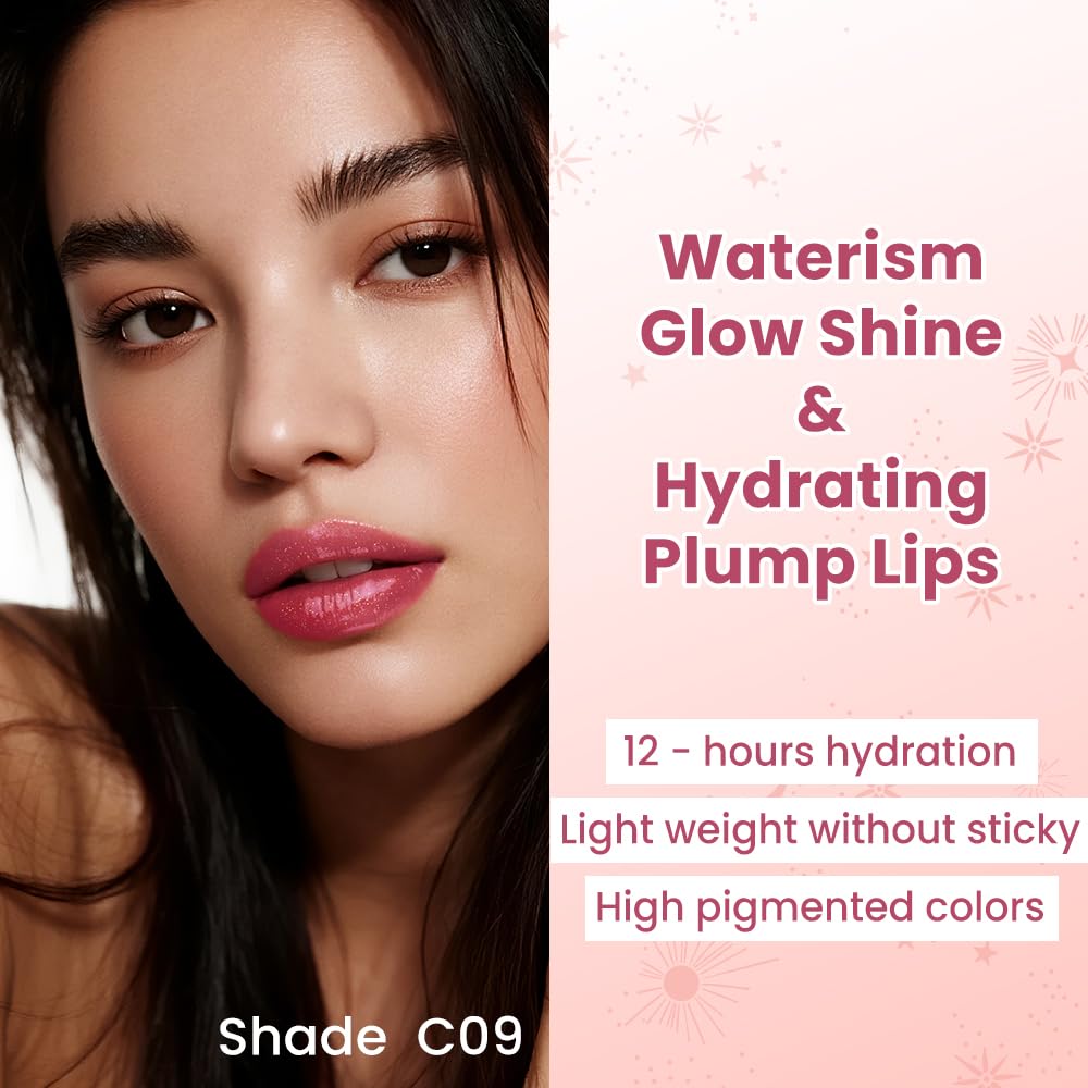 Thumbnail 1 de CATKIN Glossy Lip Balm Ultra Hydating Glow (C09 Orchid) – Tinted Jelly Plumping Balm