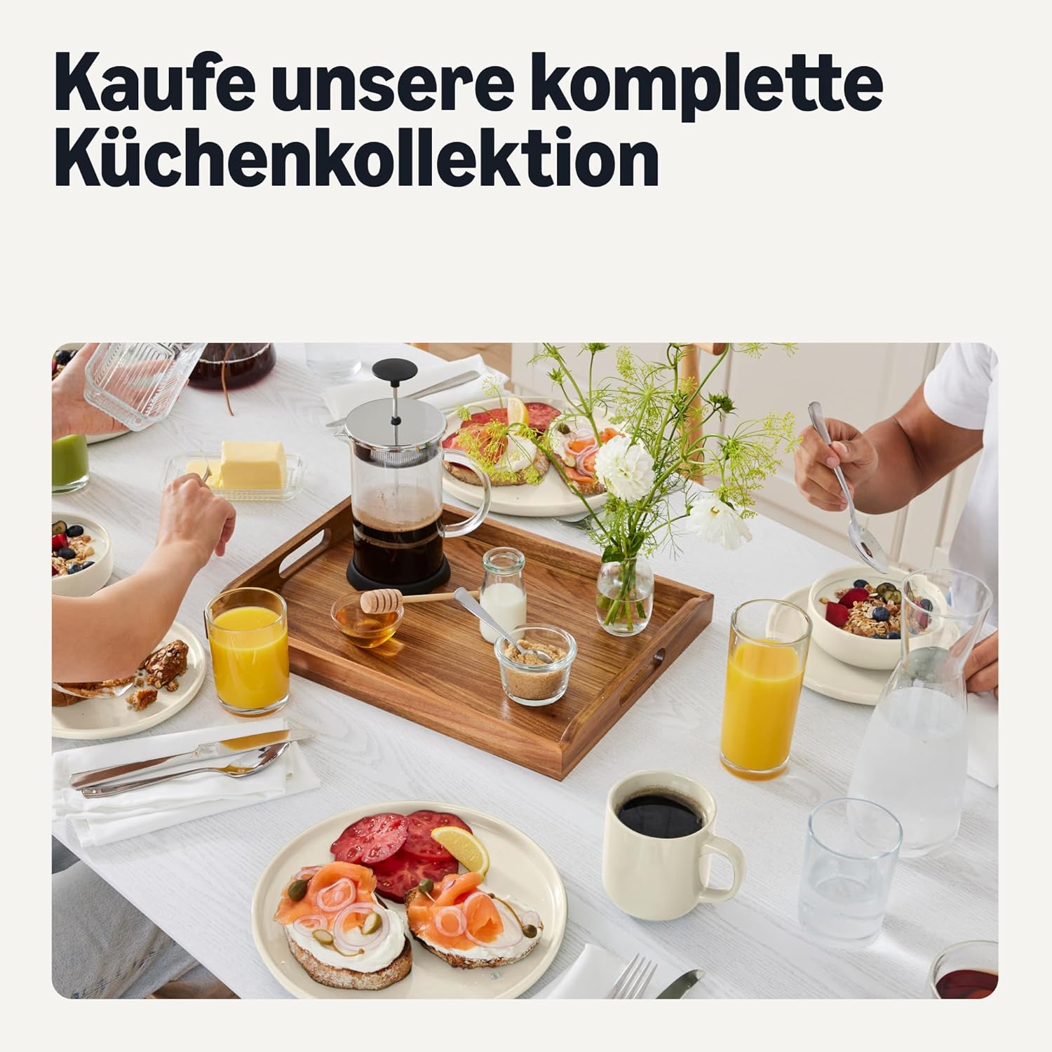 Thumbnail 6 de Amazon Basics glasierte Steingut-Kaffeebecher, 6-teiliges Set, 473 ml – Elfenbein