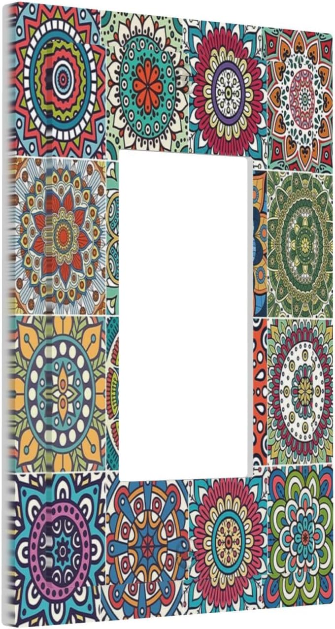 Detalle de Decorative Rocker Switch Plate, 1 Gang