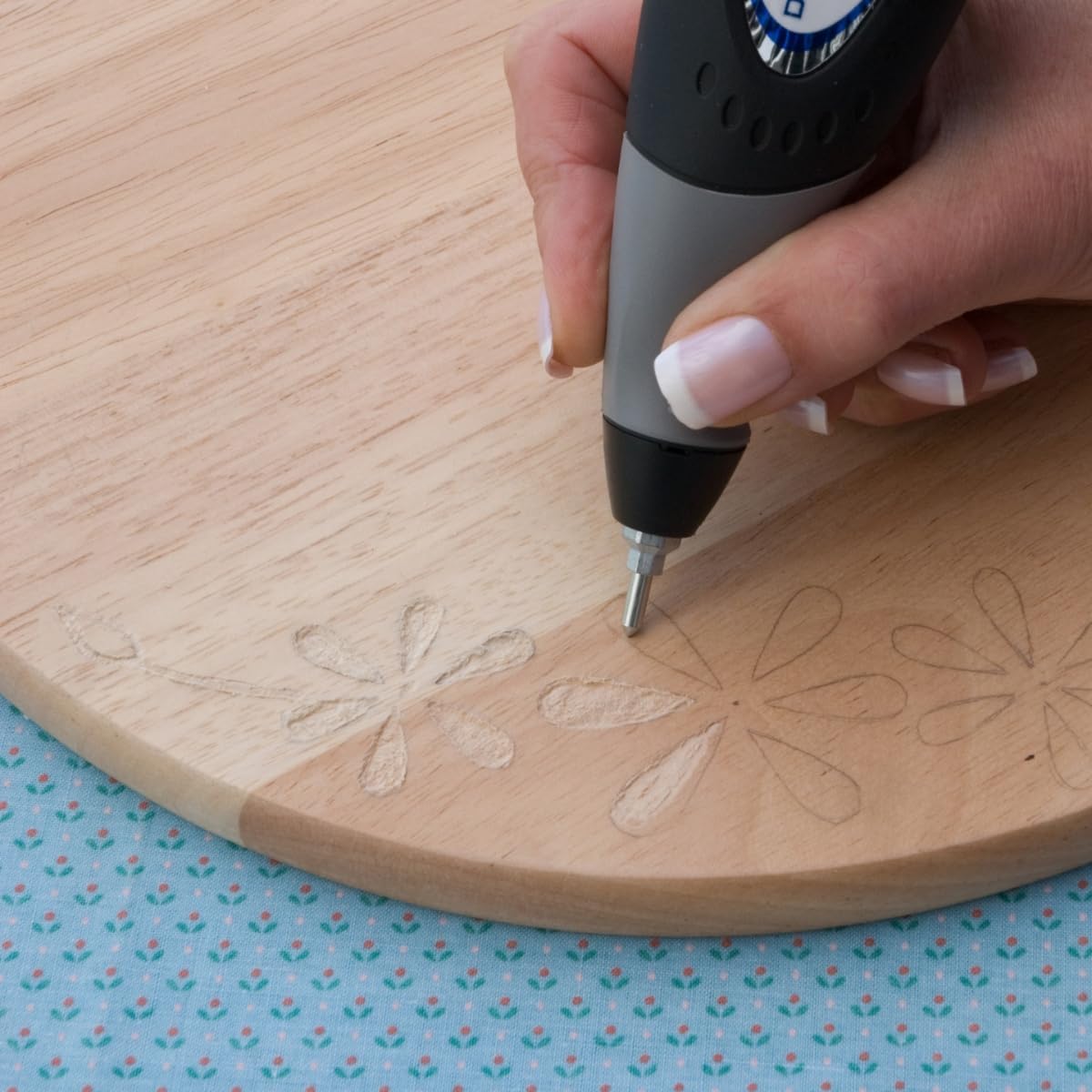 Thumbnail 2 de Dremel 290 Engraver compact engraving pen with carbide tip and stencil