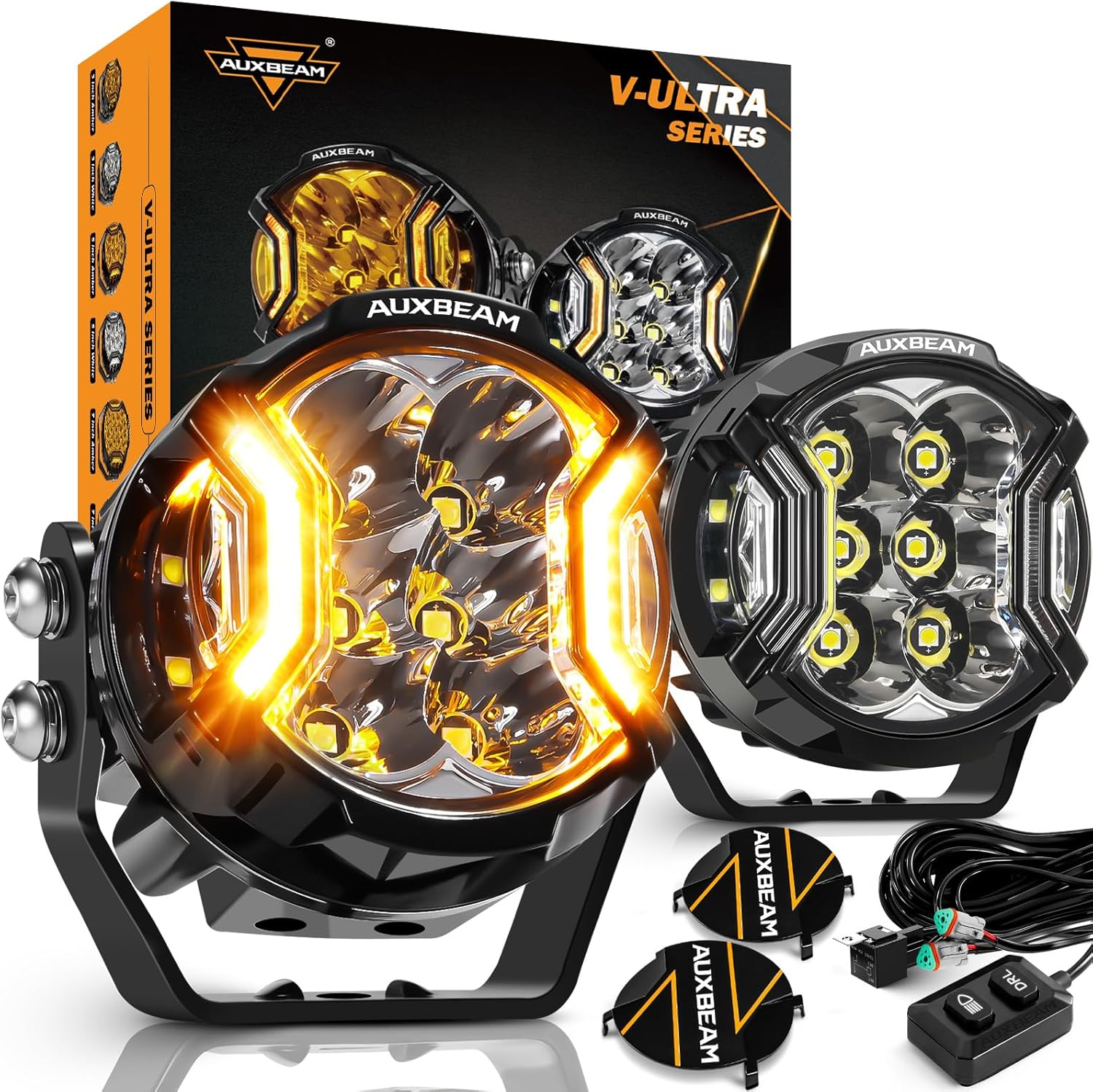 Detalle de Auxbeam V-Ultra 3" 108W LED Pods
