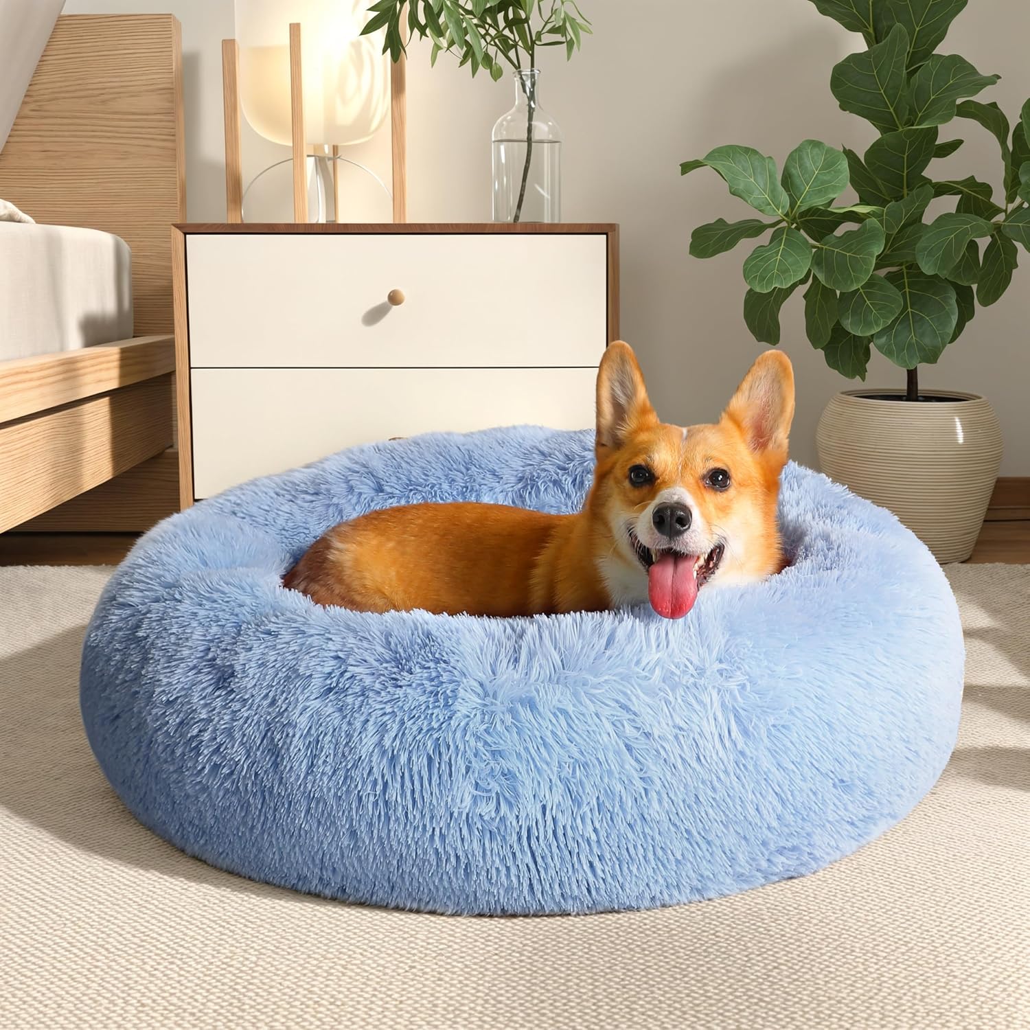 Detalle 2 de Western Home Donut Dog Bed 36-Inch