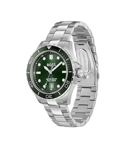 Thumbnail 1 de Reloj Hugo Boss TROPER Sport con Mecanismo de Cuarzo de Tres Agujas y Correa de Acero Inoxidable