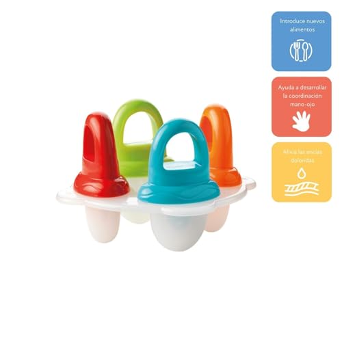 Detalle 1 de Nuby Bandeja para polos 320 ml multicolor 🍽