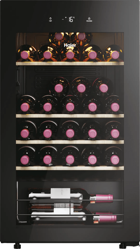 Detalle de Haier HWS34GGH1 Weinkühlschrank für 34 Flaschen