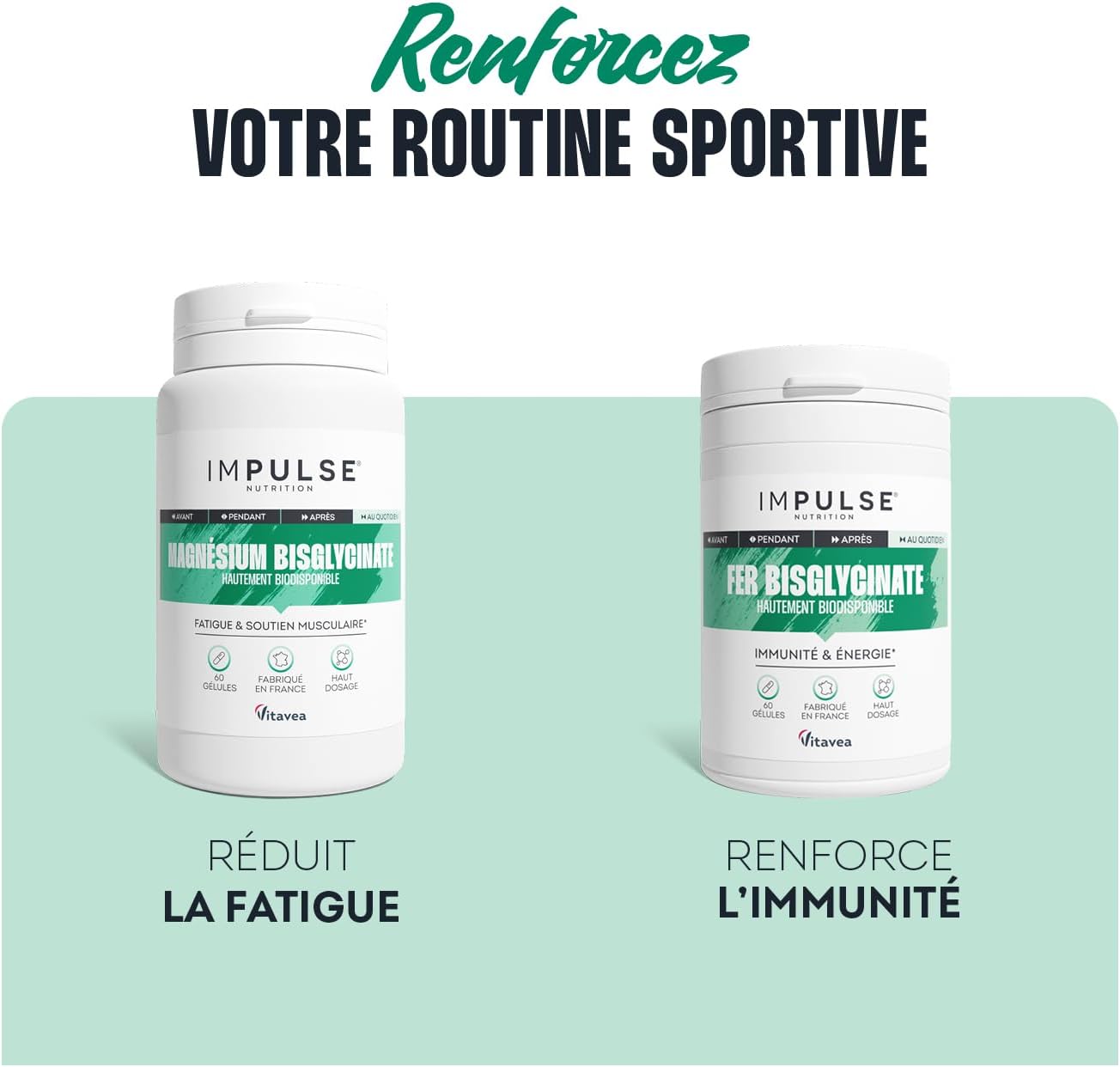 Thumbnail 5 de IMPULSE NUTRITION Magnésium bisglycinate 60 gélules 💊