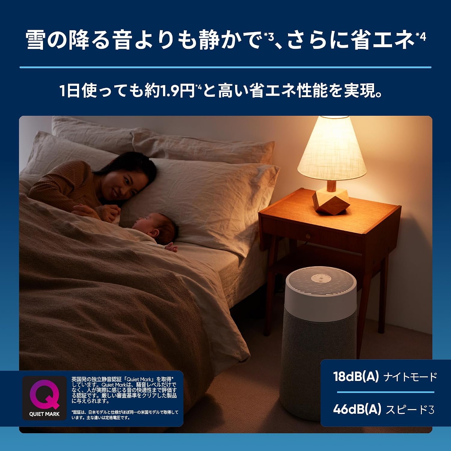 Detalle de BLUEAIR Blue Max 3250 空気清浄機 22畳対応 360°吸引・ナイトモード搭載