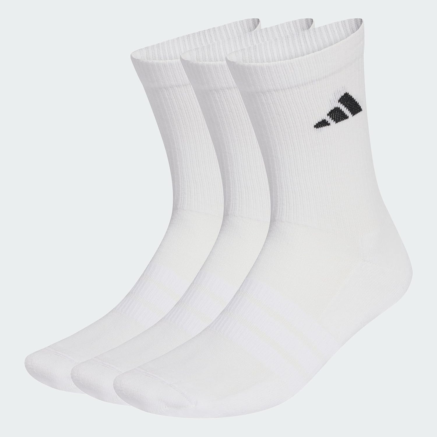 Thumbnail 2 de adidas CUSHIONED Crew Socks 3 Pack 40-42