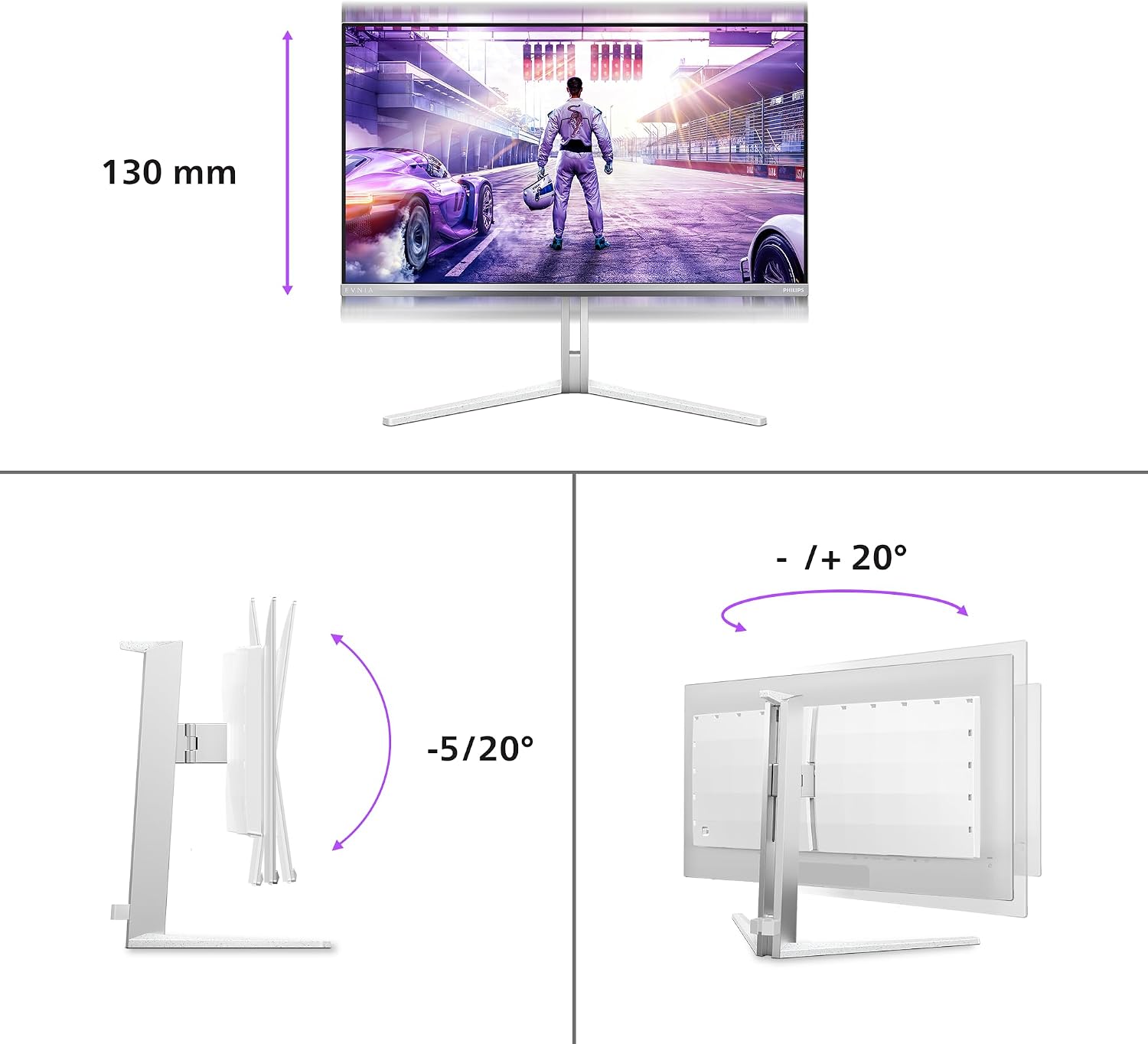 Thumbnail 4 de Philips Evnia 27M2N8500-27 Inch OLED Gaming Monitor review