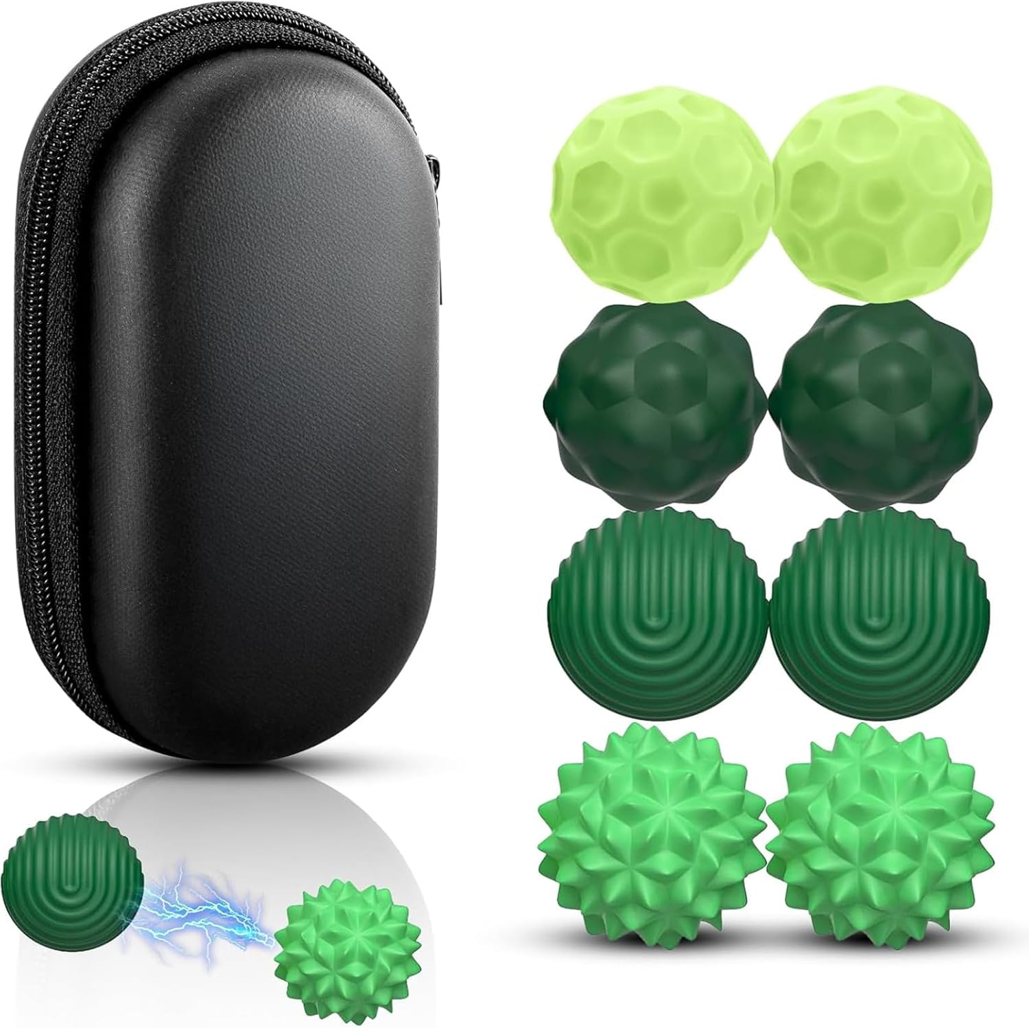 Detalle de JoyJoyful Magnetkugeln 8 Stück Fidget-Spielzeug 🧩