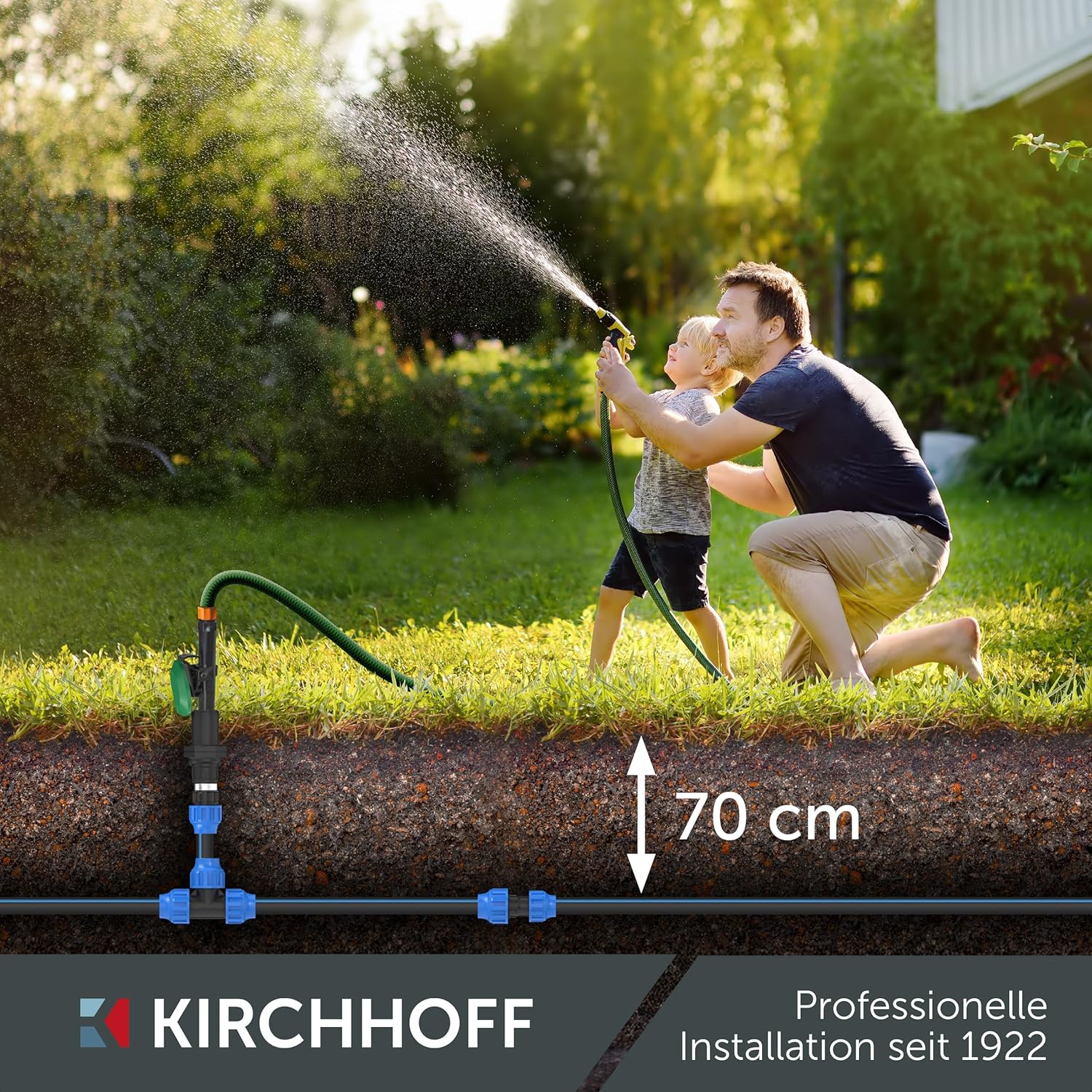Thumbnail 2 de Kirchhoff Wasserleitung HDPE 25 mm × 50 m – DVGW geprüft, Trinkwasser geeignet, made in EU