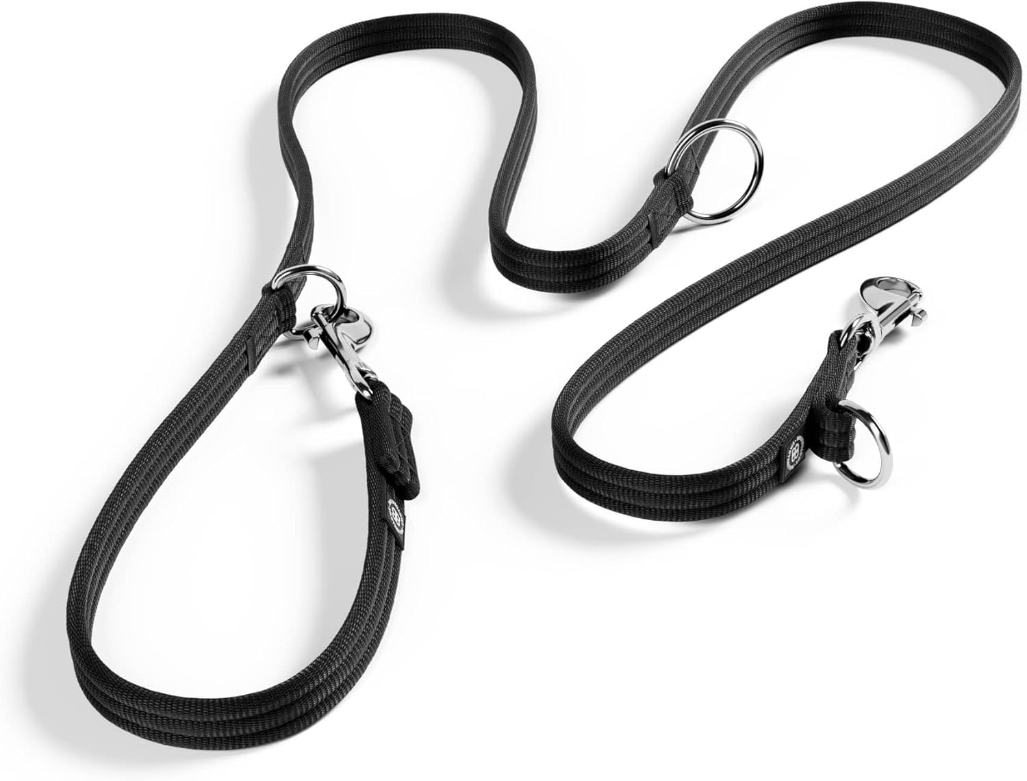 Thumbnail 6 de BullyBillows Double Ended Dog Lead (Khaki) for obedience and distance training