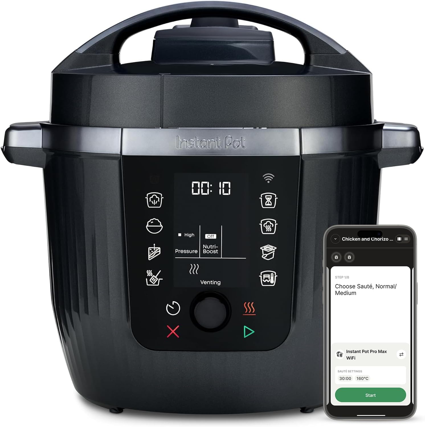 Detalle de Instant Pot Pro 10-in-1 Multi-Cooker 5.7L 🍲