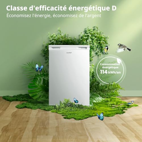 Detalle 2 de COMFEE RCD113WH3EU — Réfrigérateur 1 porte avec tiroir, 113 L, blanc