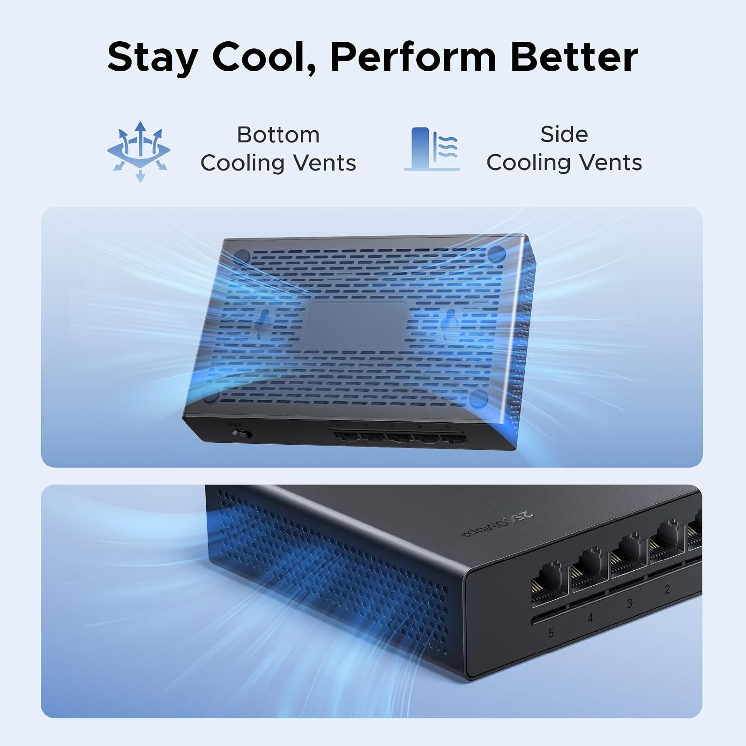 Thumbnail 6 de UGREEN 2.5Gbps Network Switch 5 Port