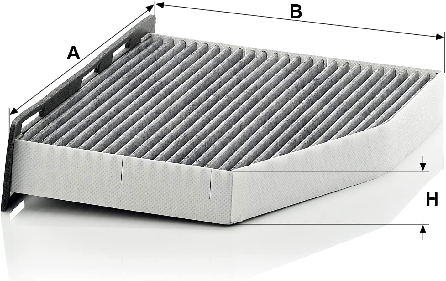 Thumbnail 1 de MANN-FILTER CUK 2939/1 Cabin Air Filter with Activated Carbon for Right-Hand Drive Cars and Transporters