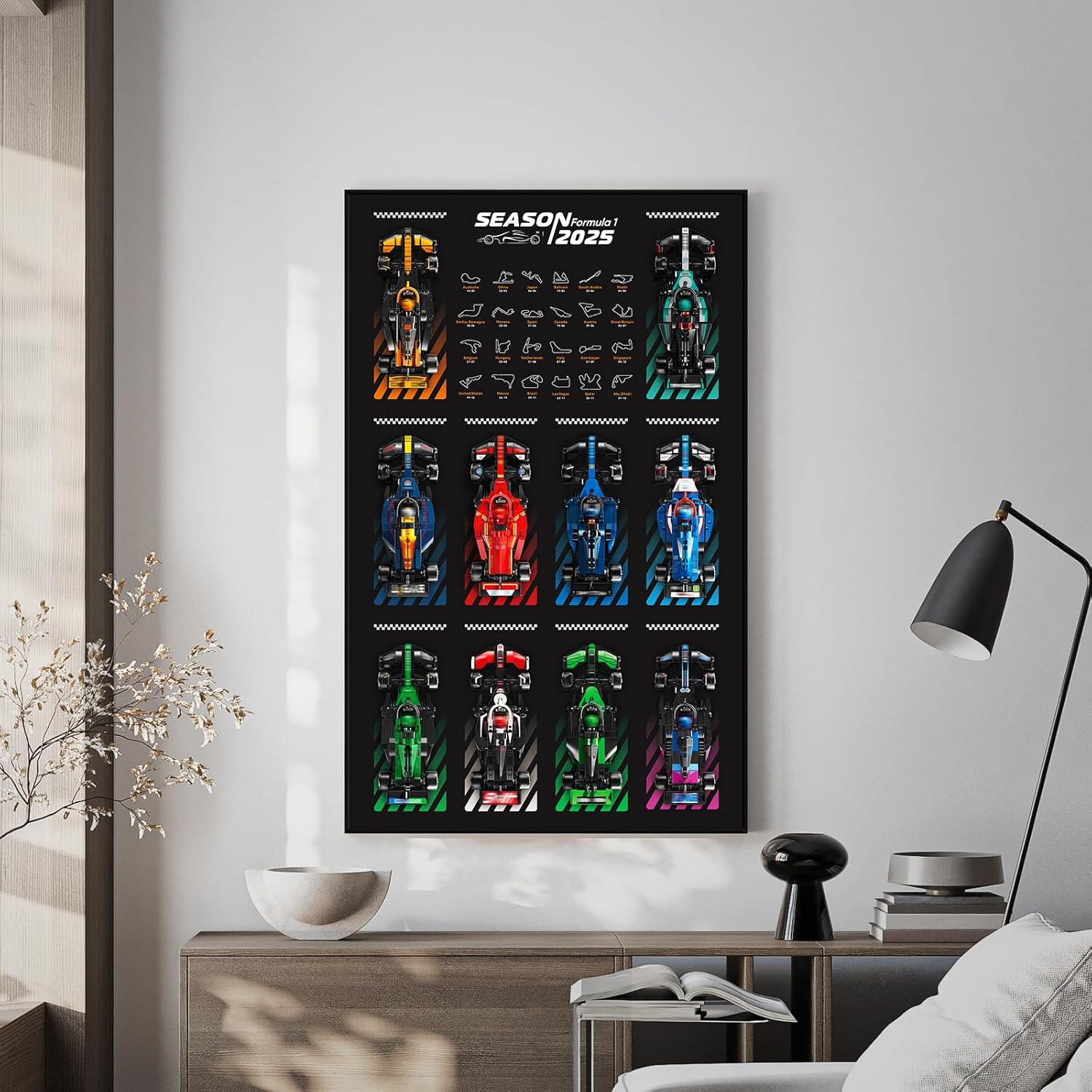 Thumbnail 5 de cooldac Display Wallboard für LEGO F1