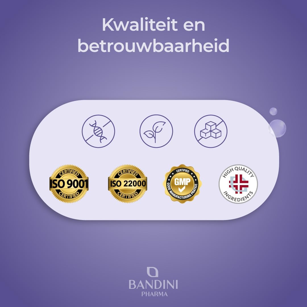 Thumbnail 6 de BANDINI ALA alfa-liponzuurcapsules met vertraagde afgifte, r-ALA, 200 mg