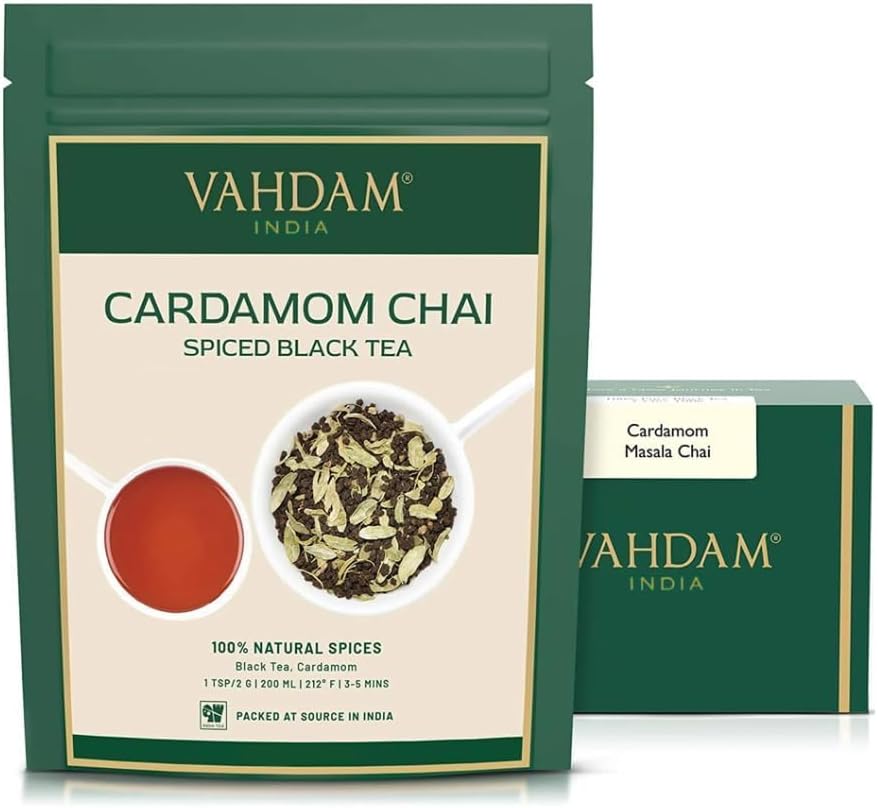 Detalle de VAHDAM Tè Nero Chai Cannella 100 g